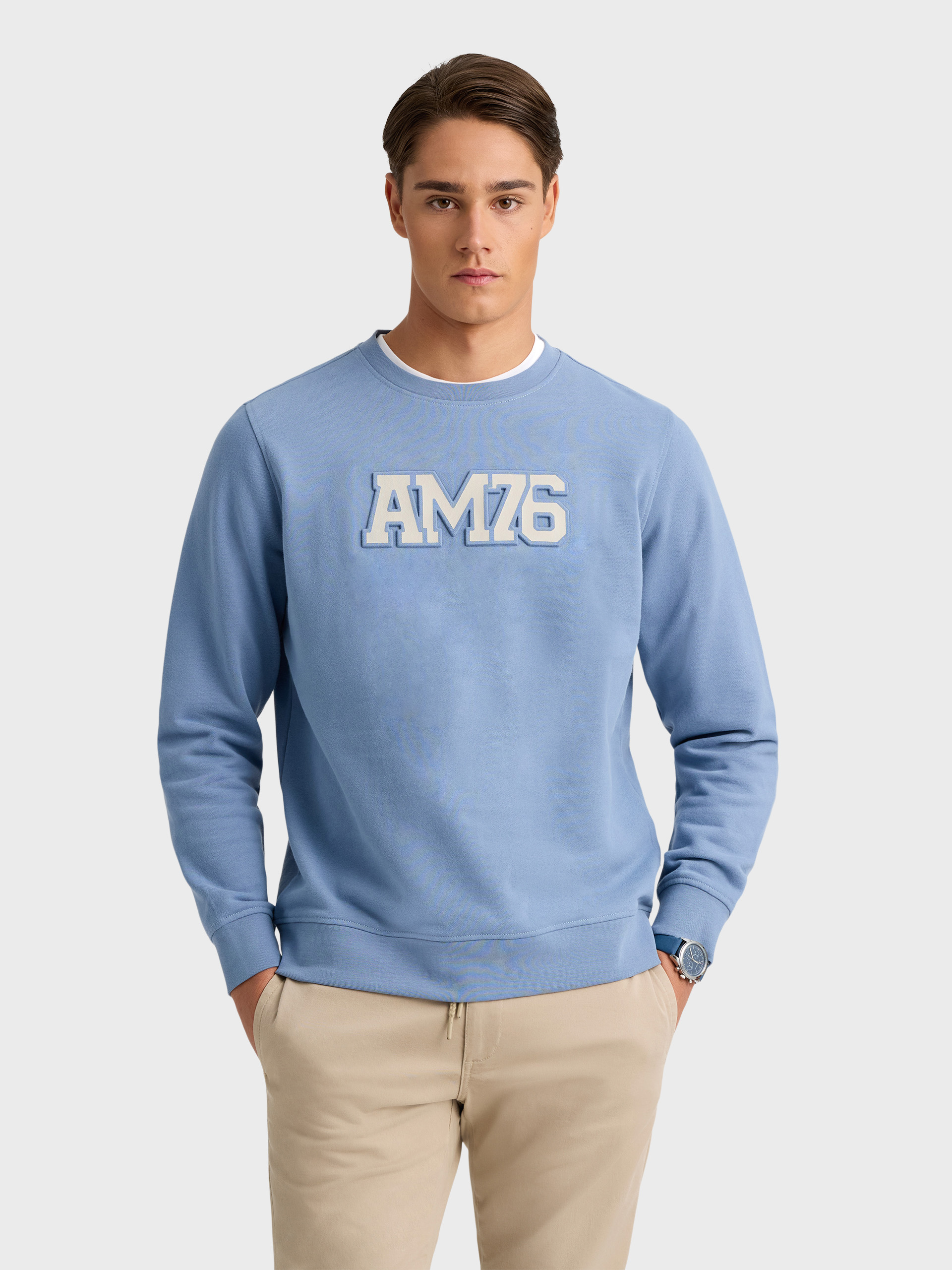 SUDADERA OFFICIAL AZUL