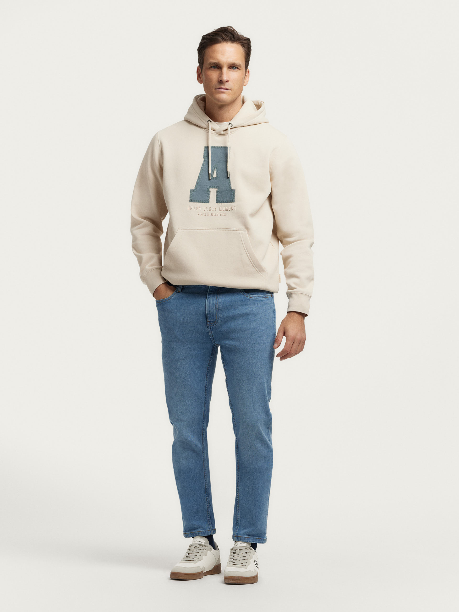 PANTALON DENIM LUCKY AZUL