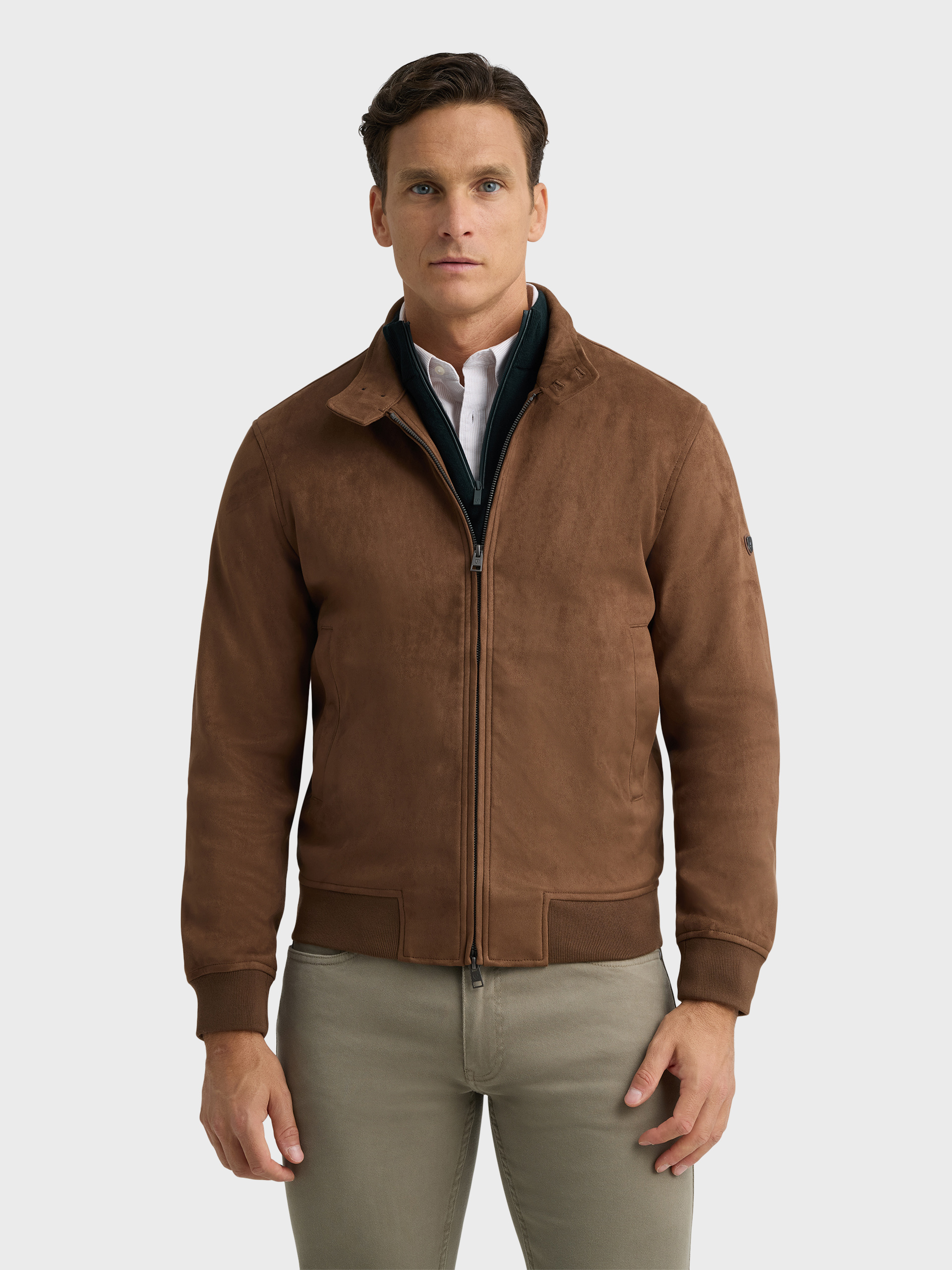 CAZADORA HARTFORD CAMEL