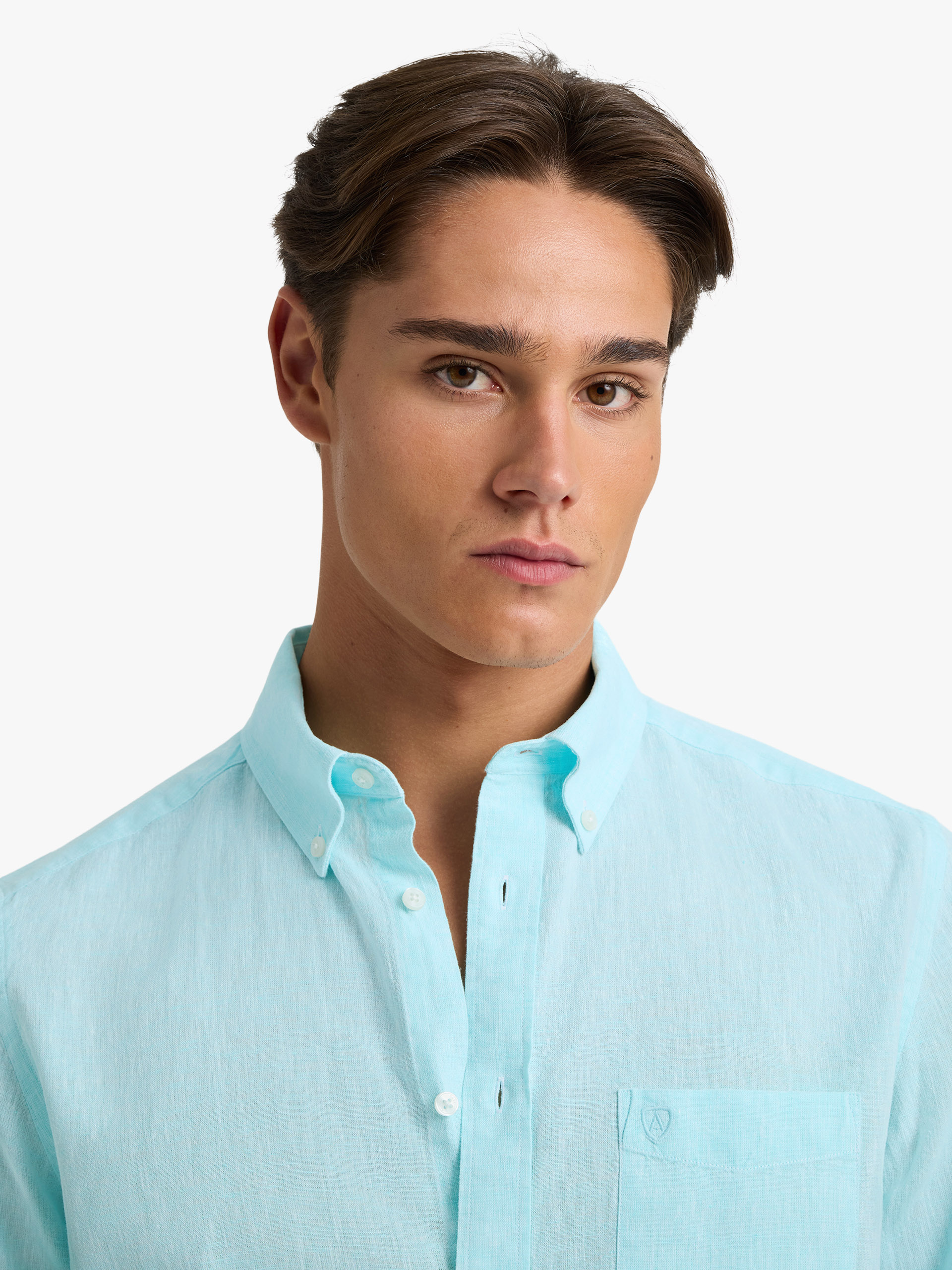 CAMISA LINO BOLSILLO