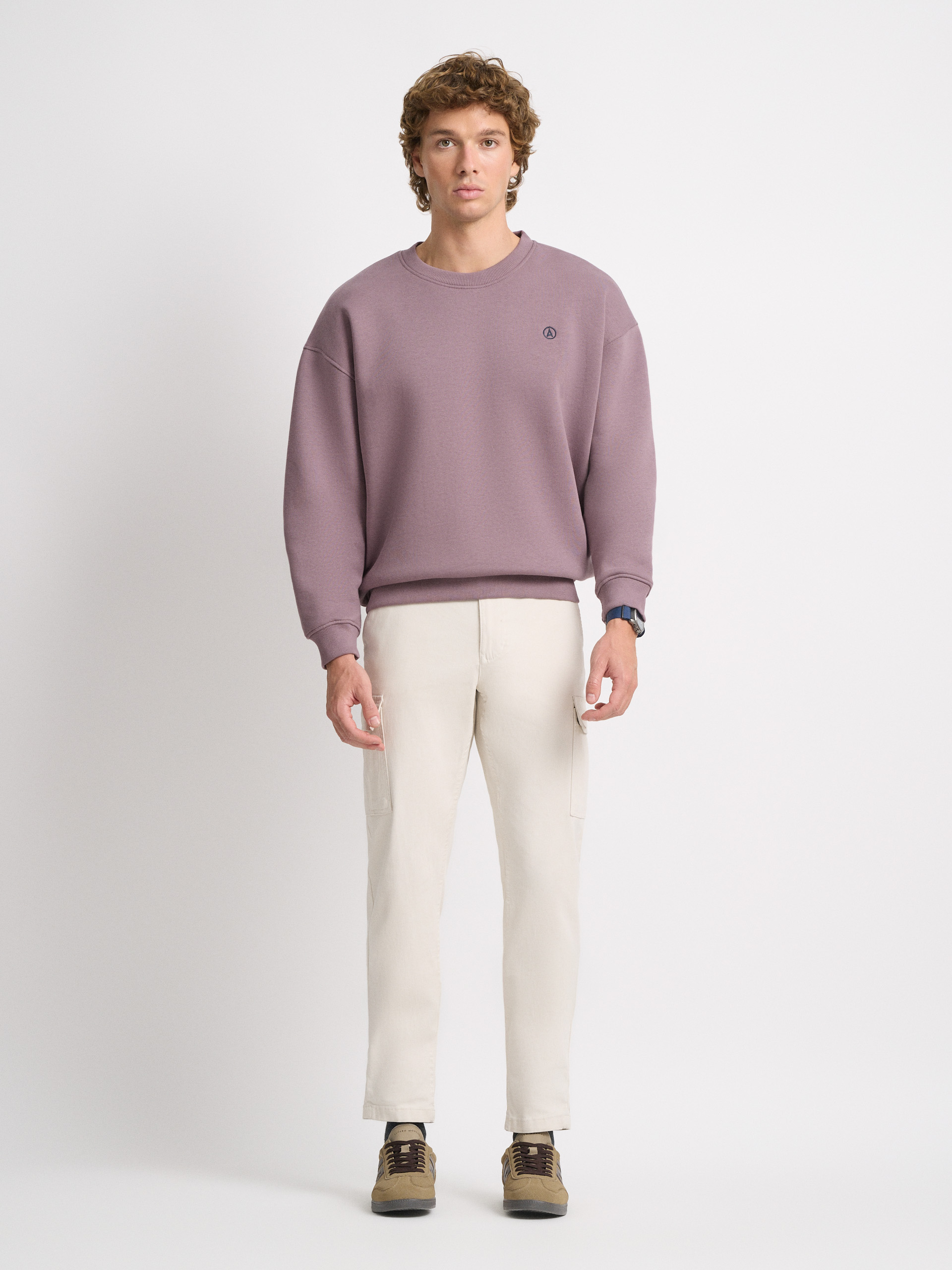 SUDADERA BASICA OVERSIZE