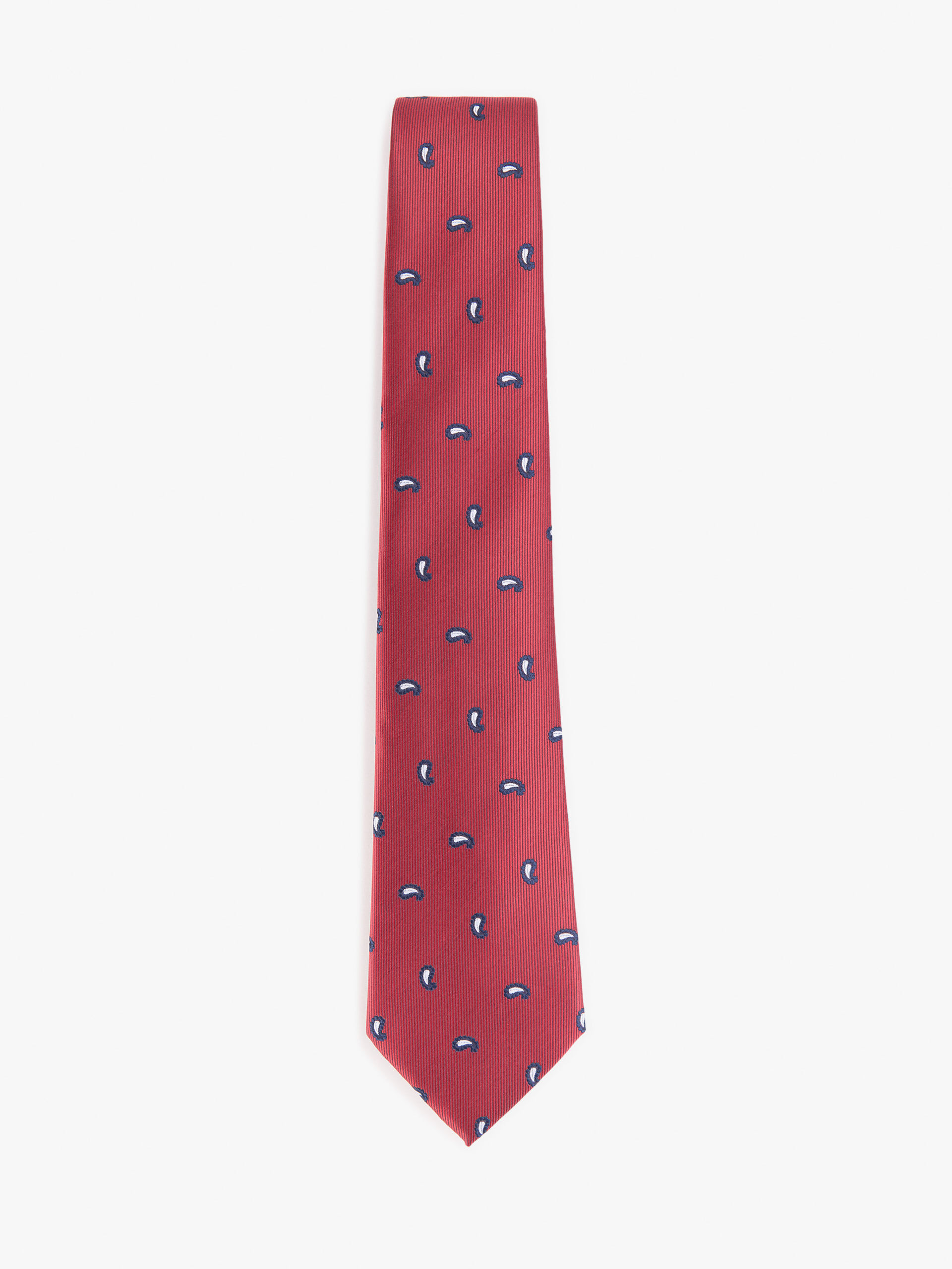 CORBATA JACQUARD MF ROJO
