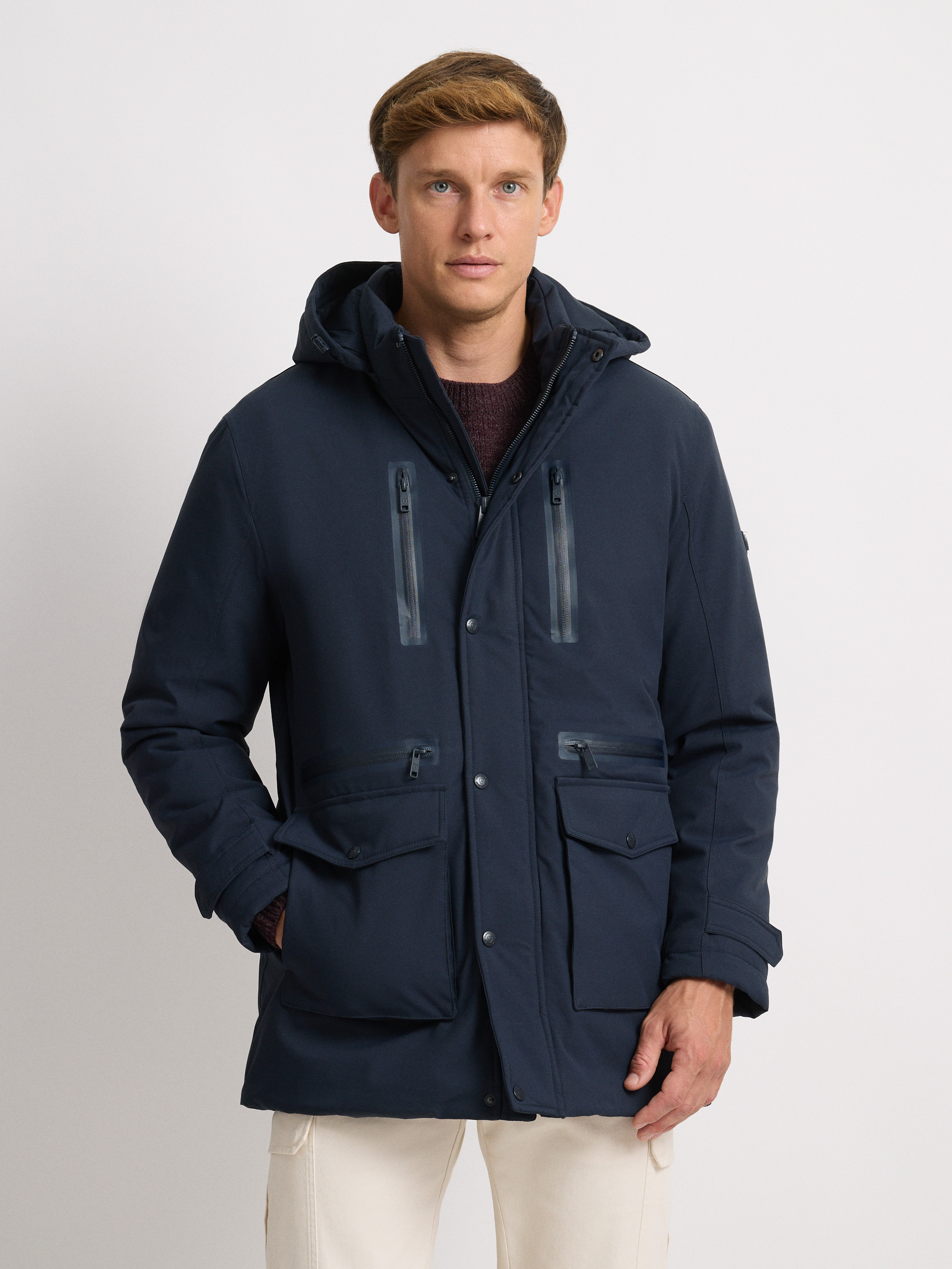 PARKA GEISER AZUL MARINO