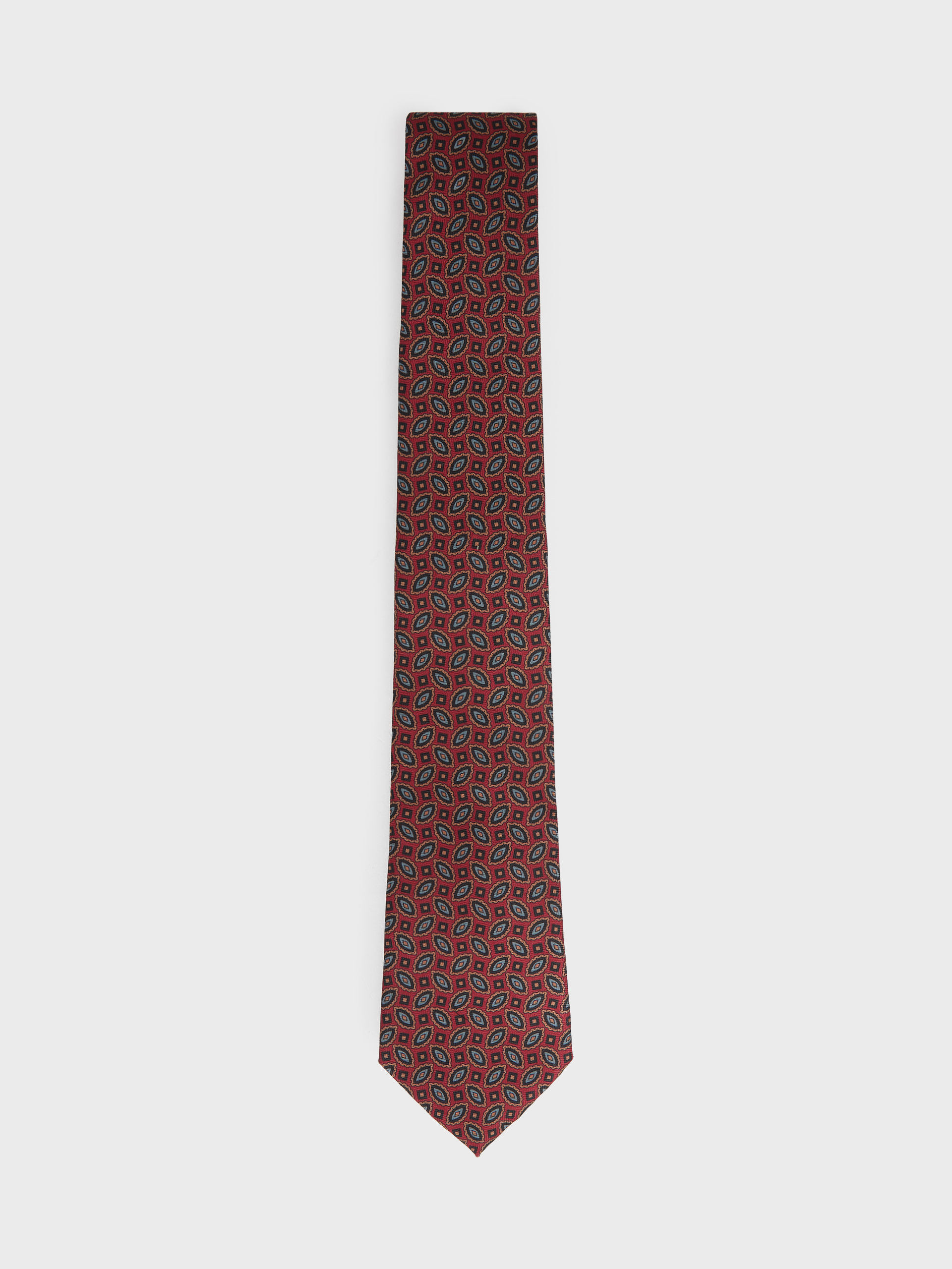 CORBATA PRINTED BURDEOS