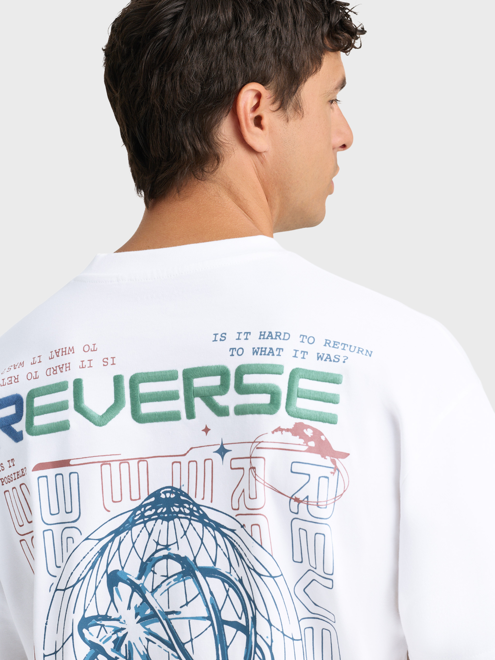 CAMISETA REVERSE BLANCO