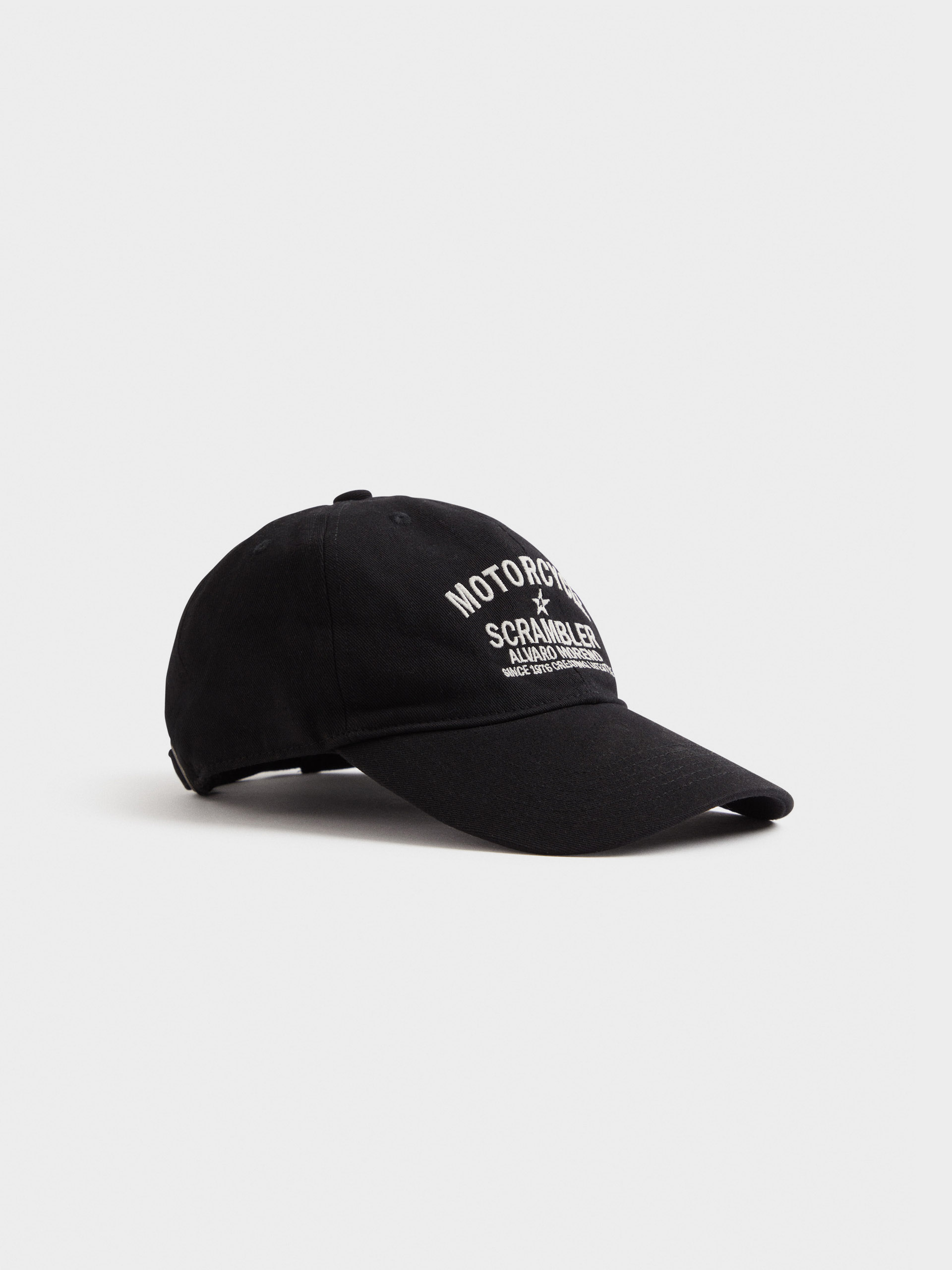 GORRA MOTOR NEGRO