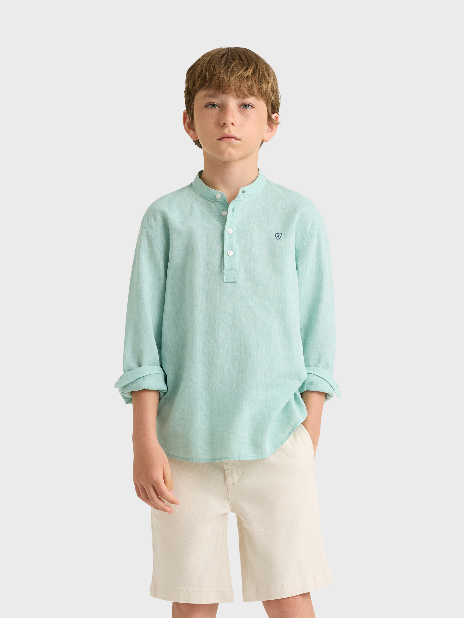 POLERA LINO MAO KIDS VERDE