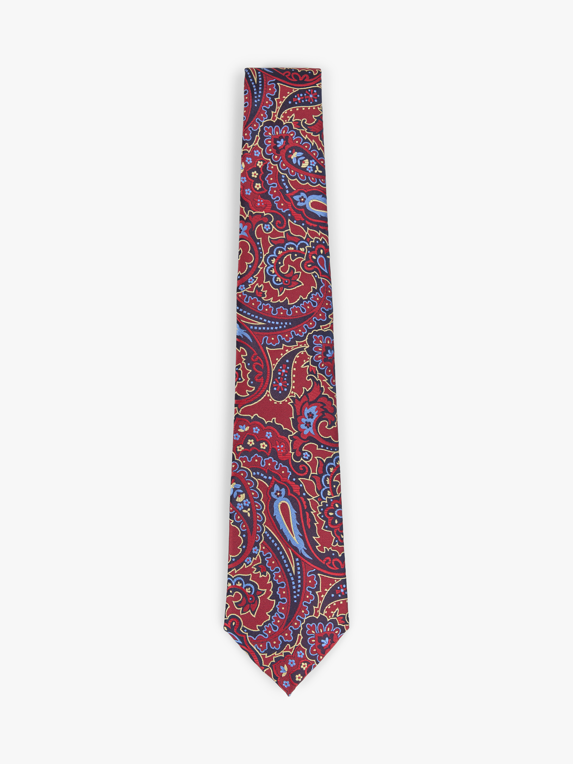 CORBATA JACQUARD MF ROJO