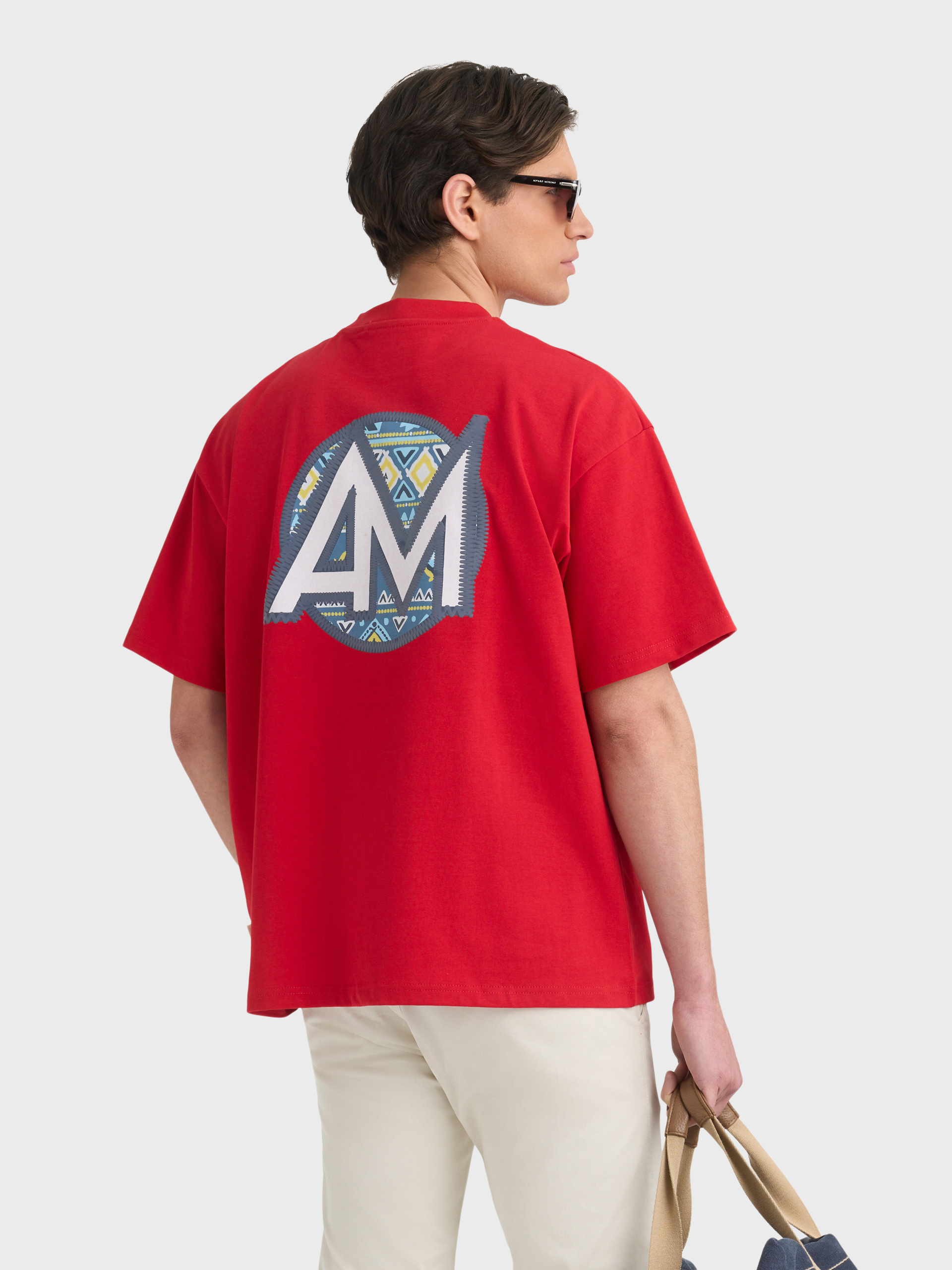 CAMISETA TRIBAL ROJO