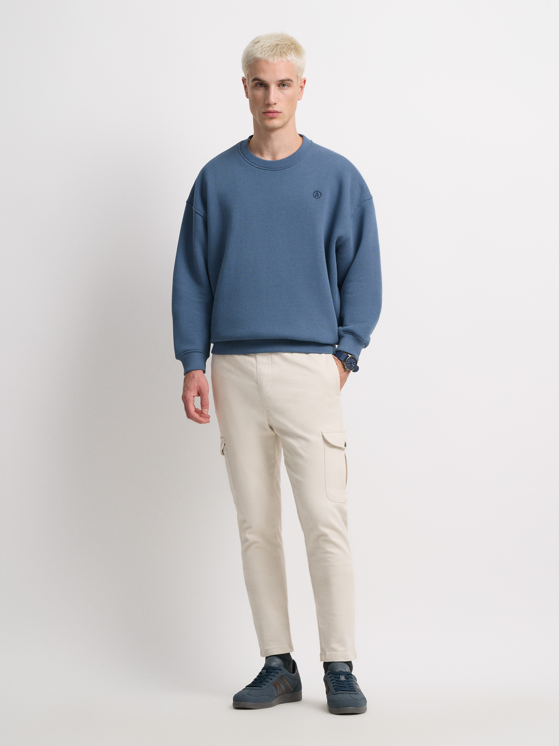 SUDADERA BASICA OVERSIZE