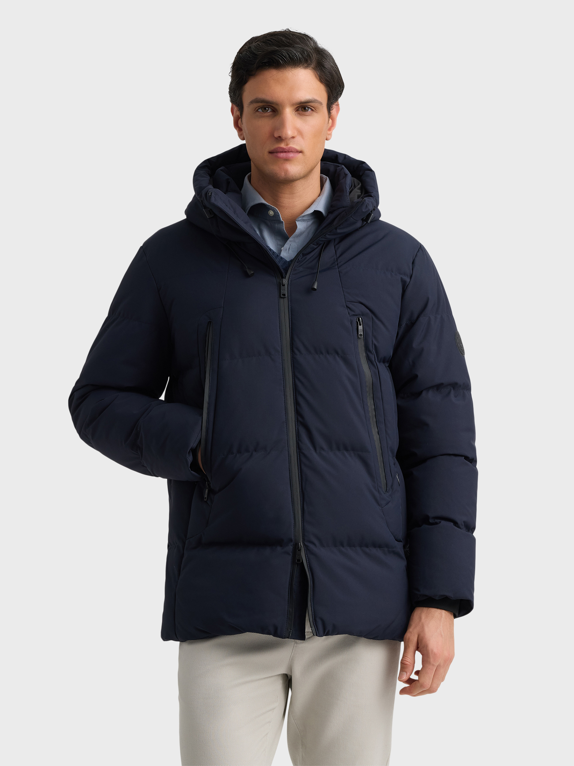 PARKA COMFORT AZUL MARINO