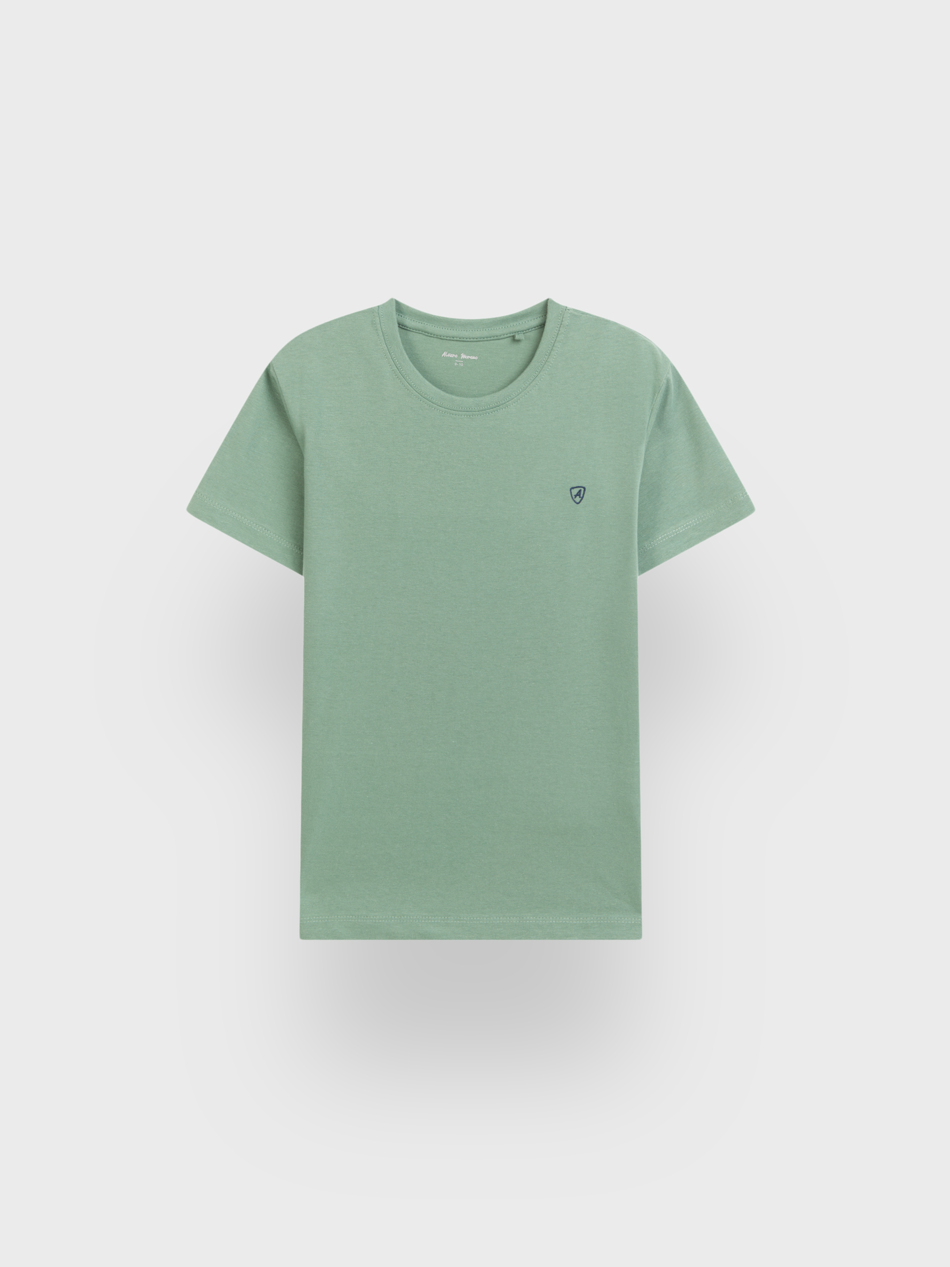 CAMISETA BASICA KIDS VERDE