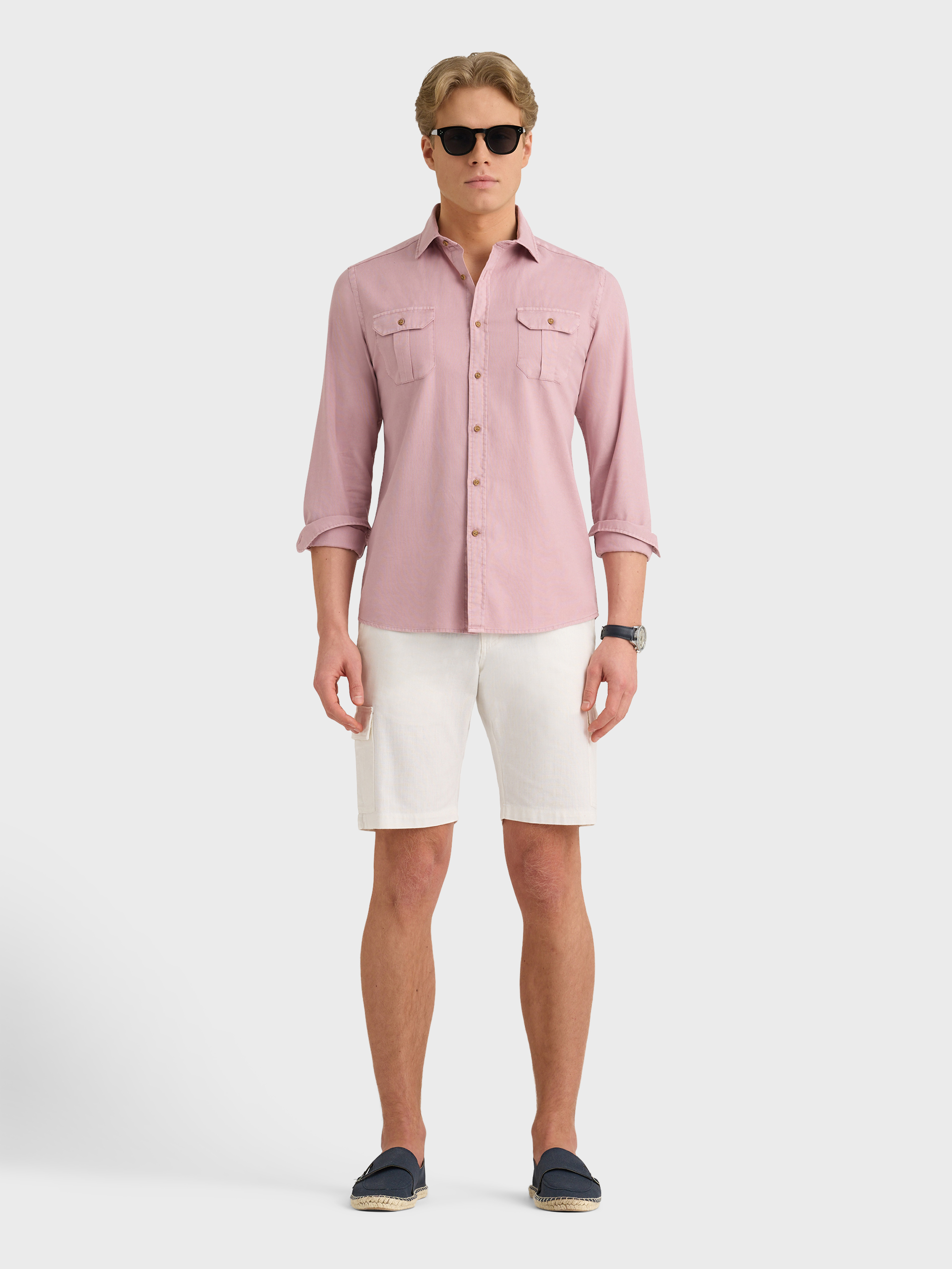 CAMIS PANAMA BOLSILLOS