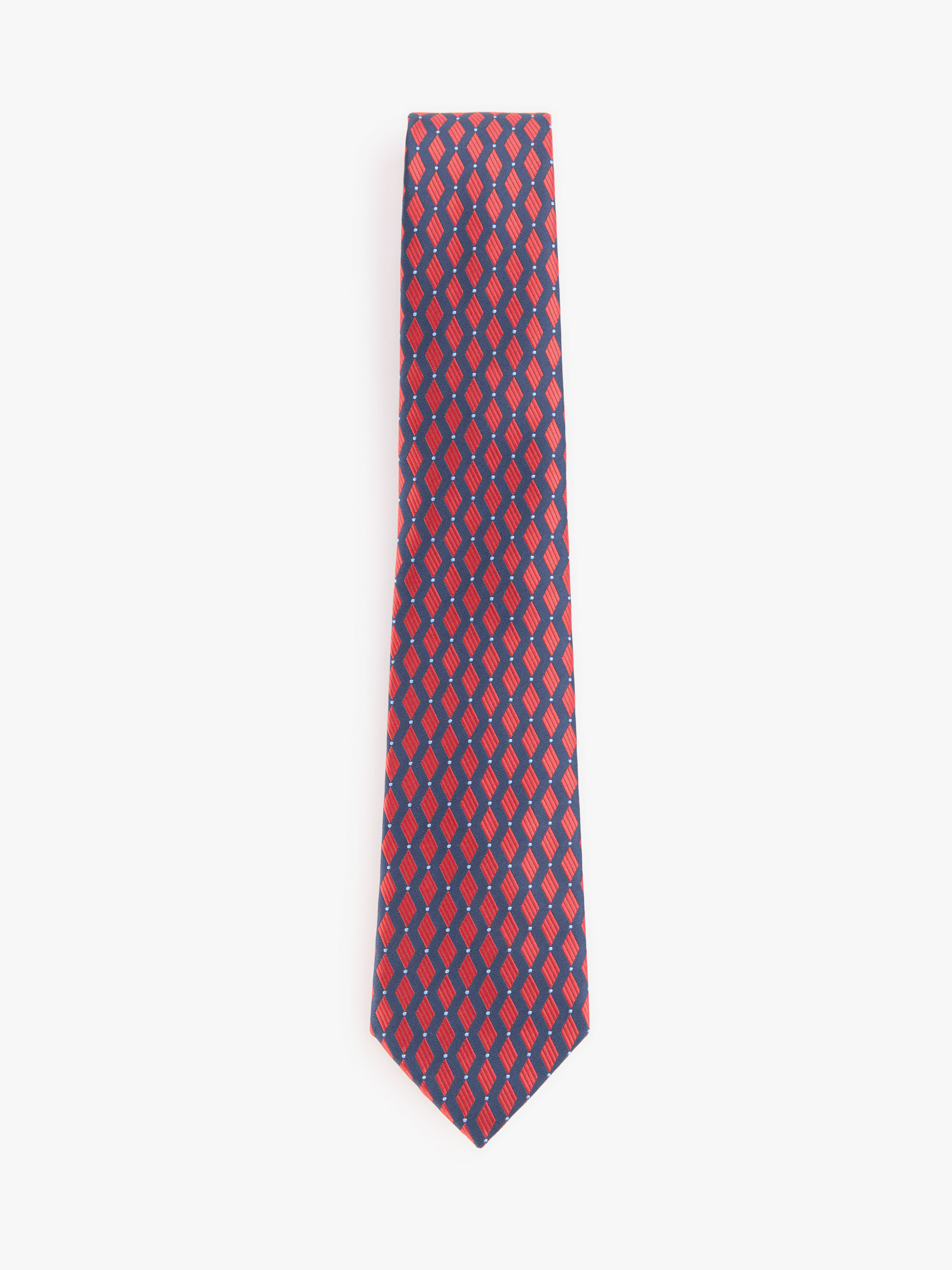 CORBATA JACQUARD MF ROJO