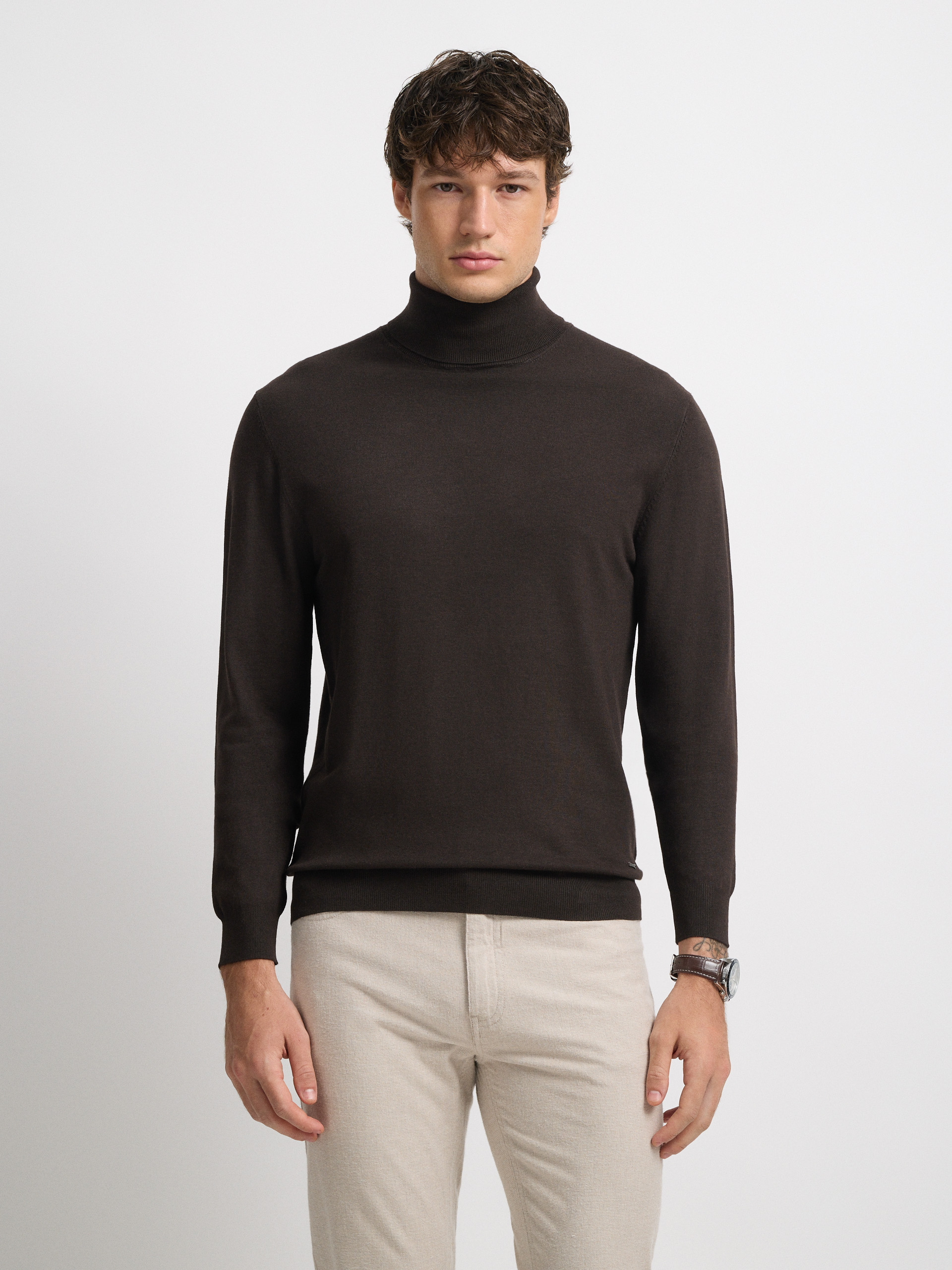 JERSEY CUELLO VUELTO MARR&Oacute;N