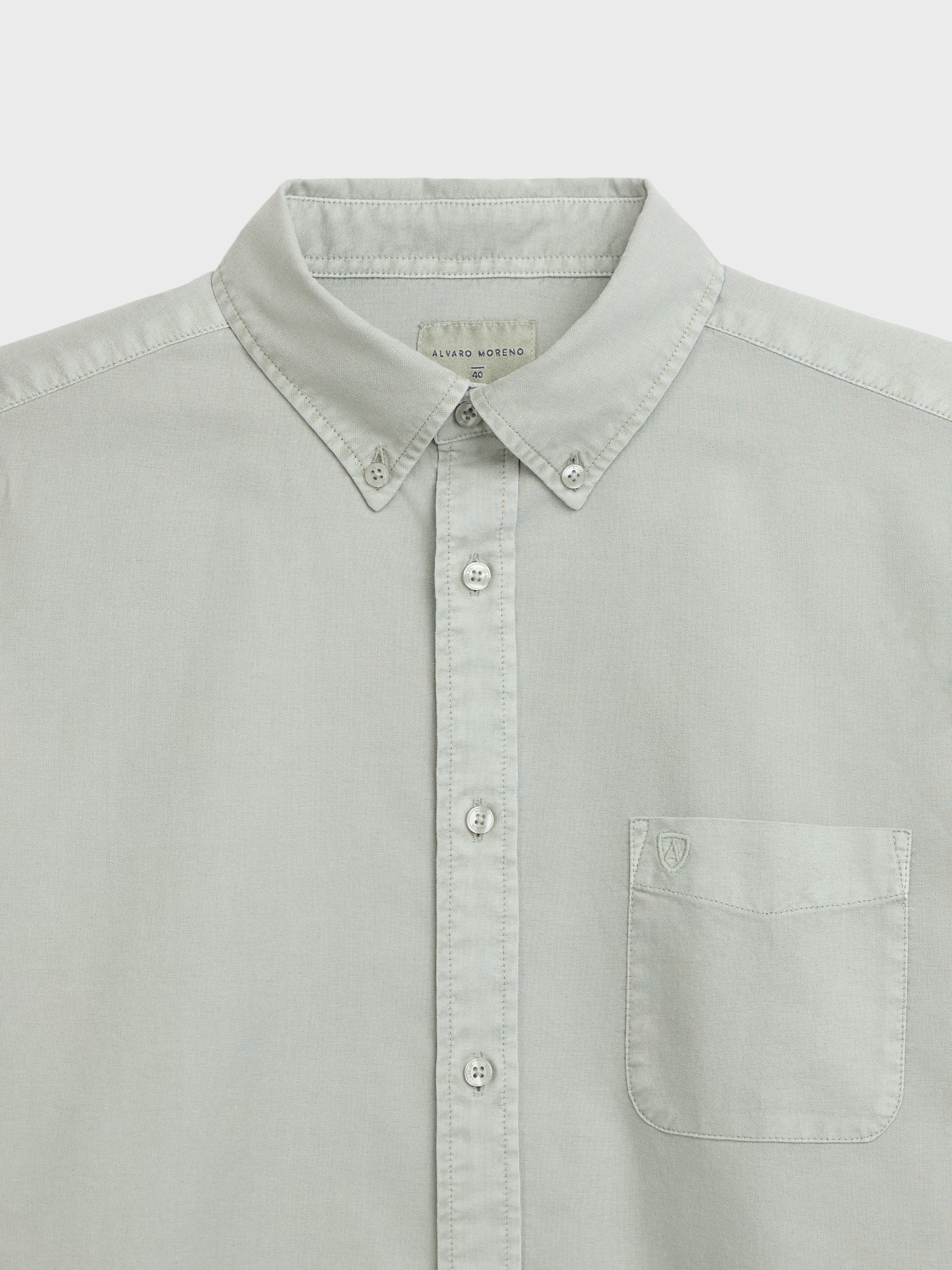 CAMISA OXFORD POCKET DYE
