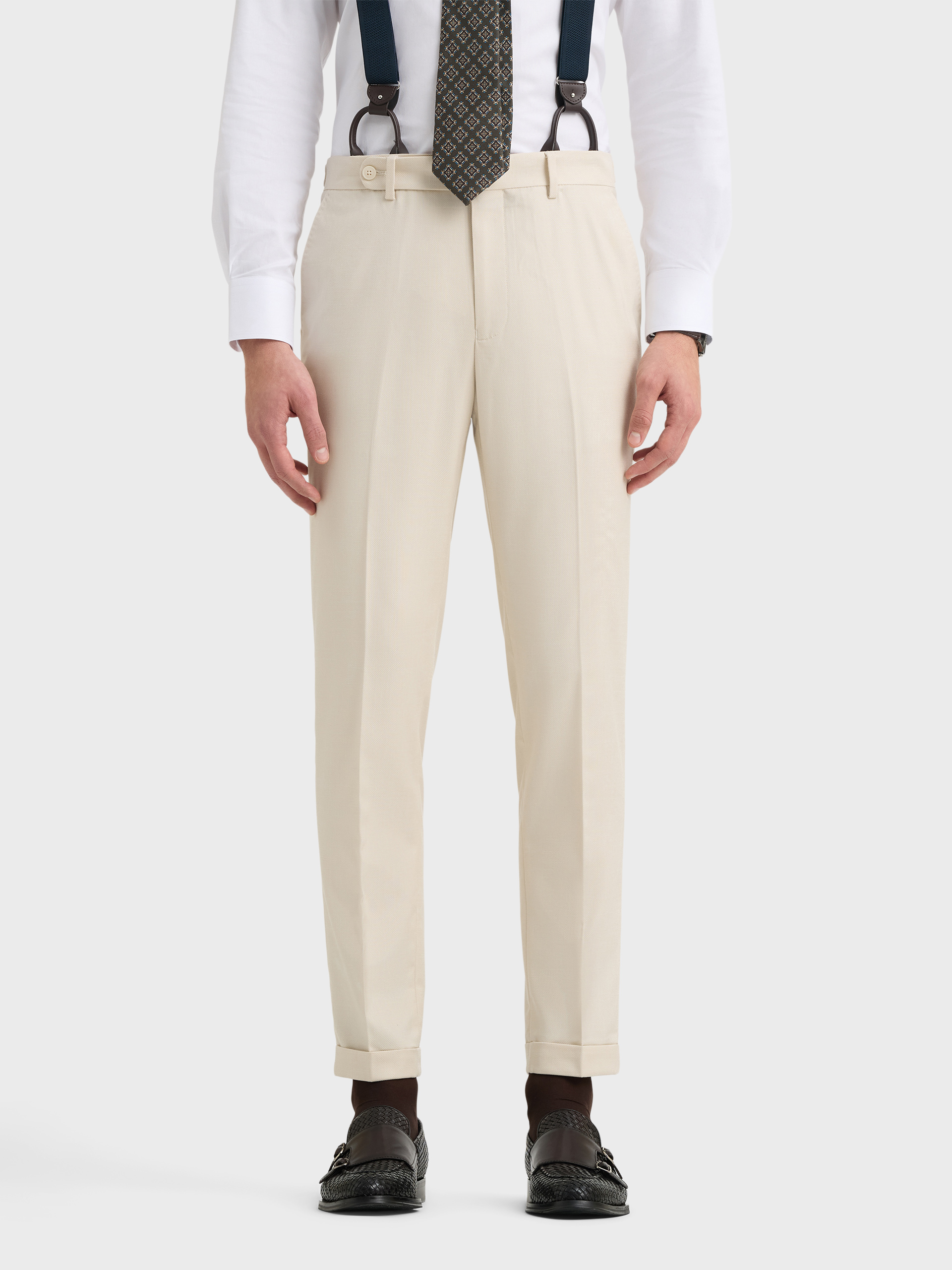 PANTALON CAPO ESTRUCTURA BEIGE