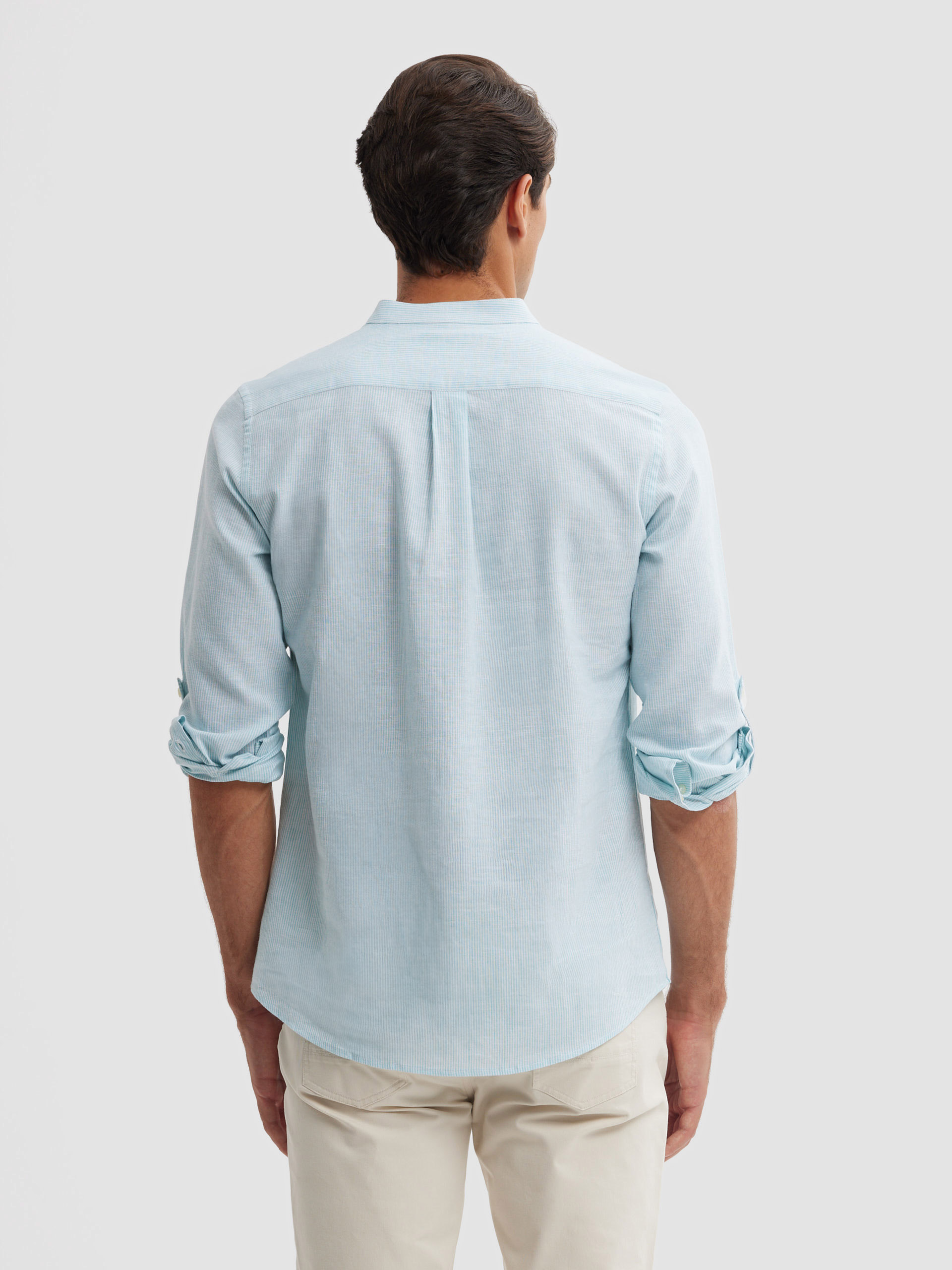 POLERA LINO RAYAS MAO