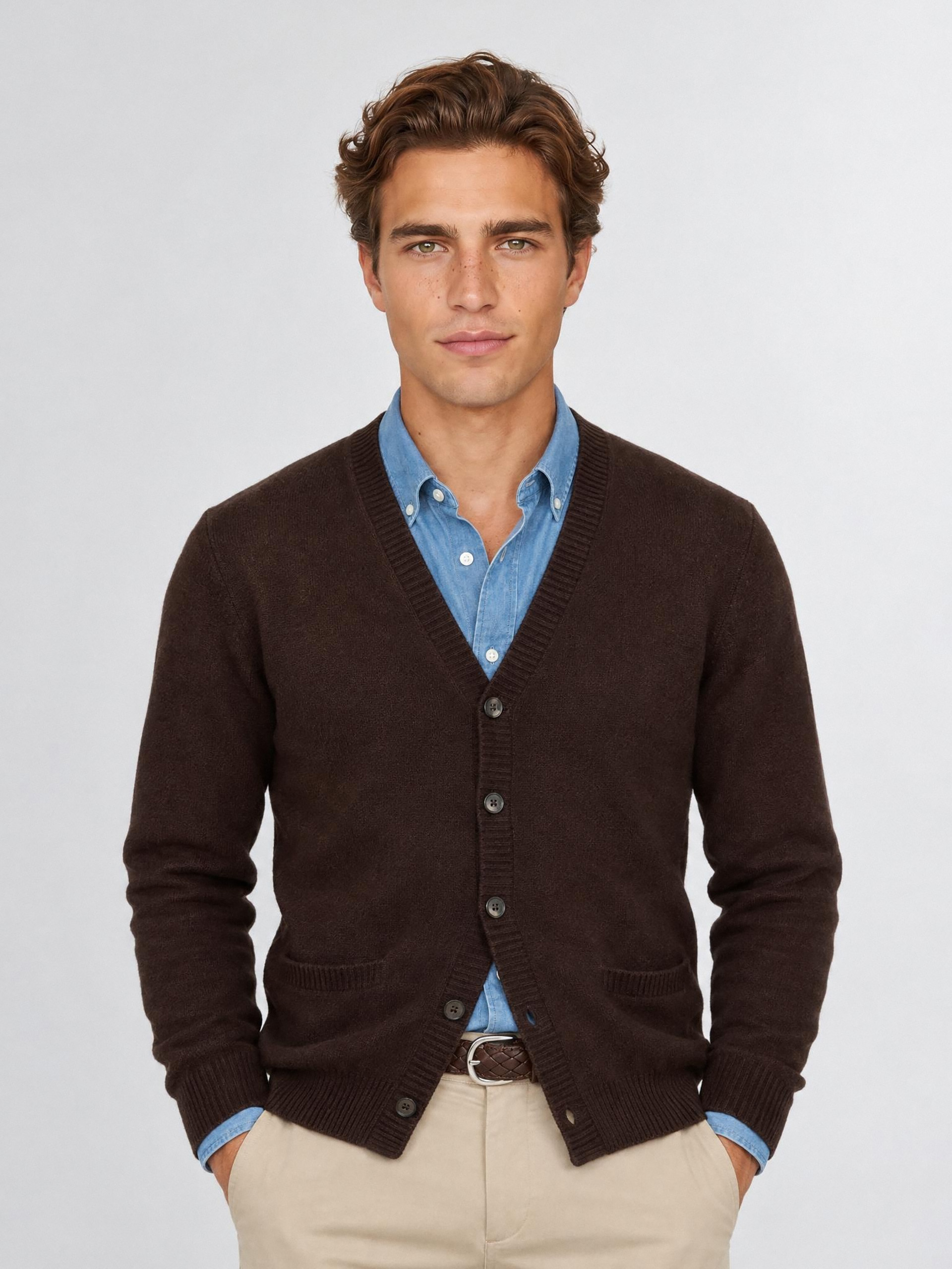 CARDIGAN MULLER MARR&Oacute;N
