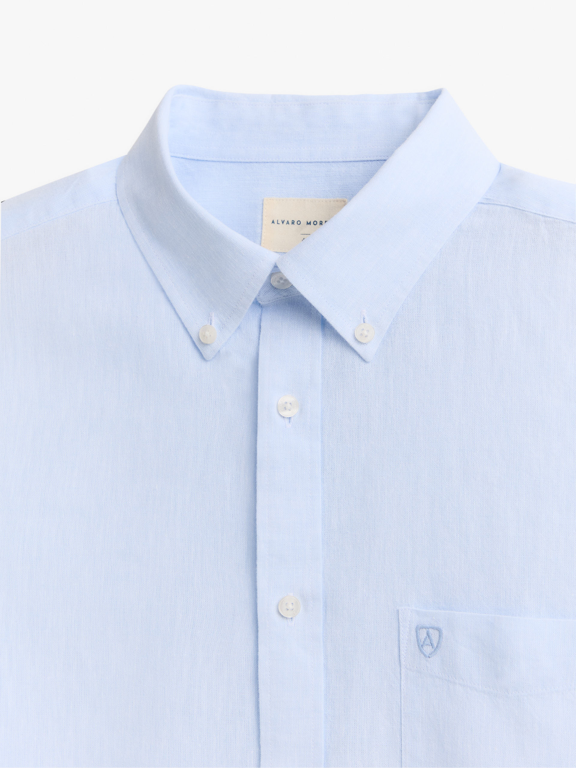 CAMISA LINO BOLSILLO