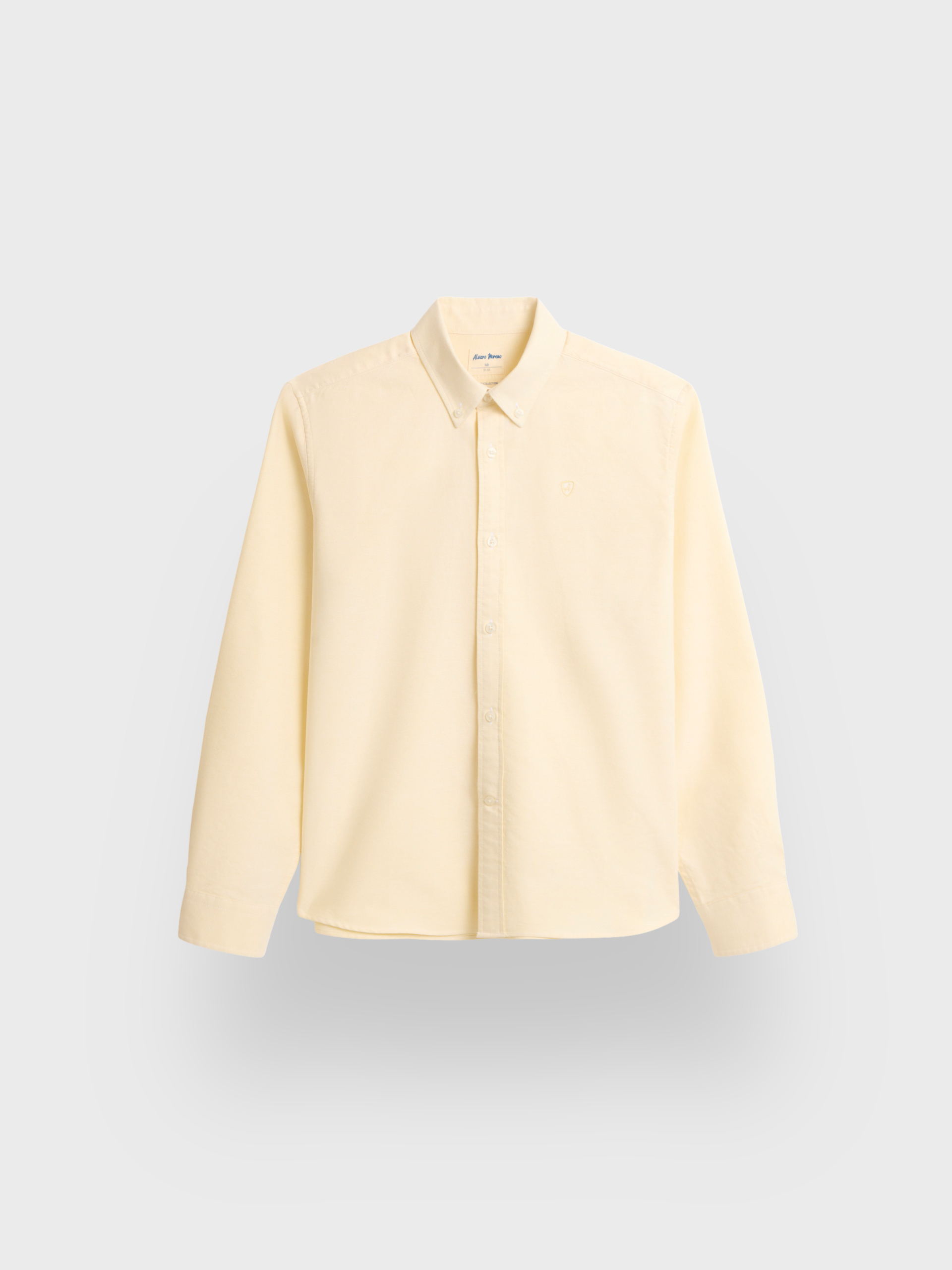 CAMISA OXFORD SOLID KIDS AMARILLO
