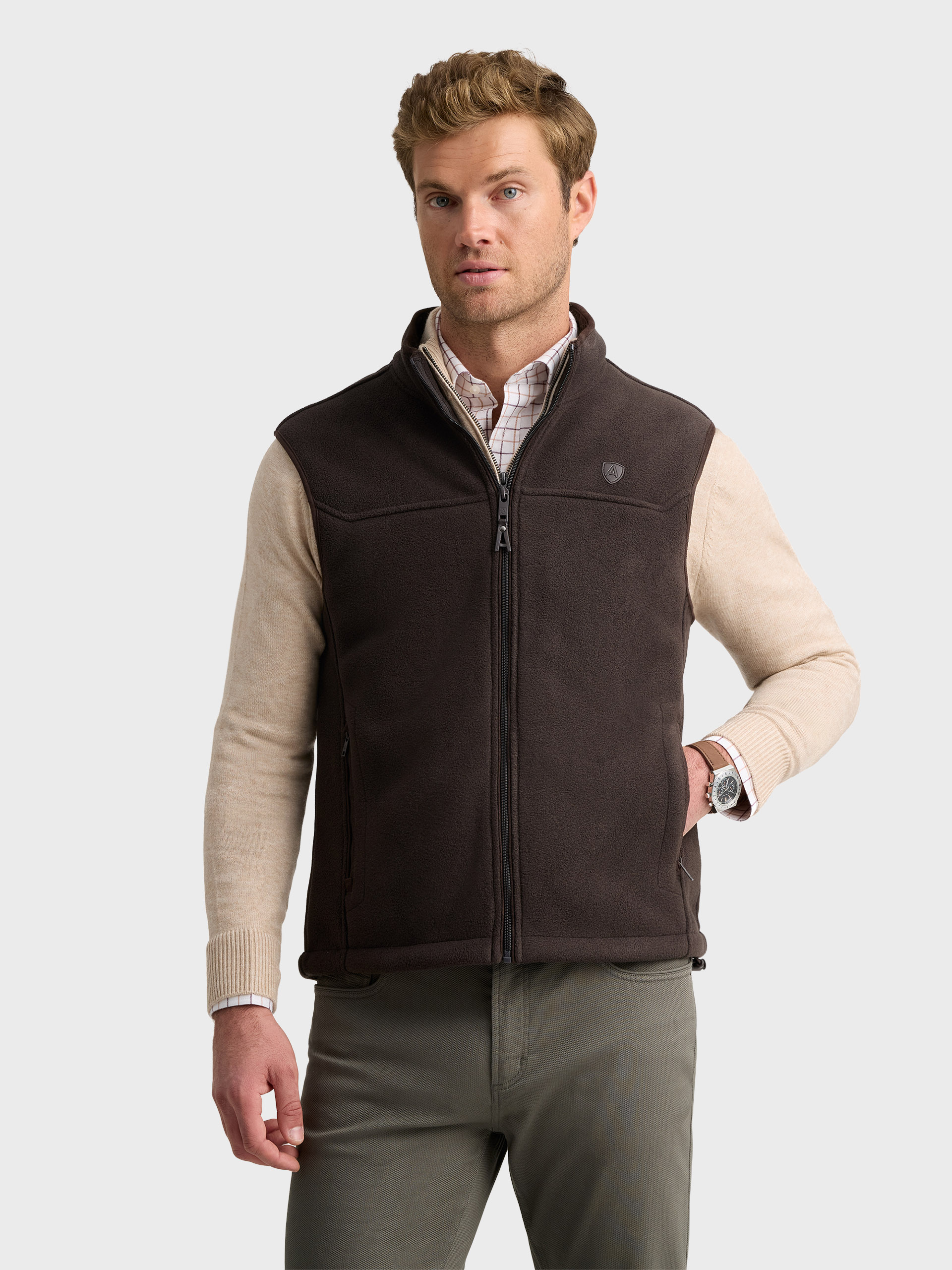 CHALECO SIERRA MARRÓN