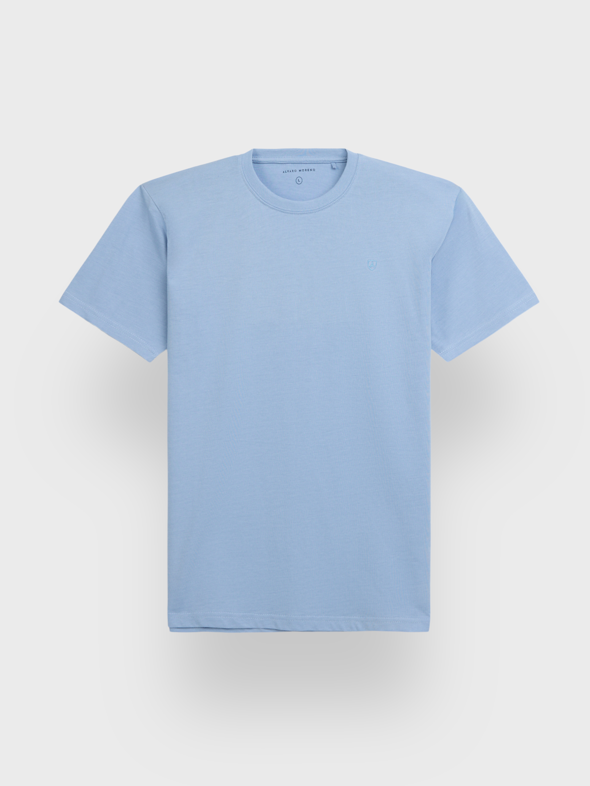 CAMISETA MELANGE AZUL