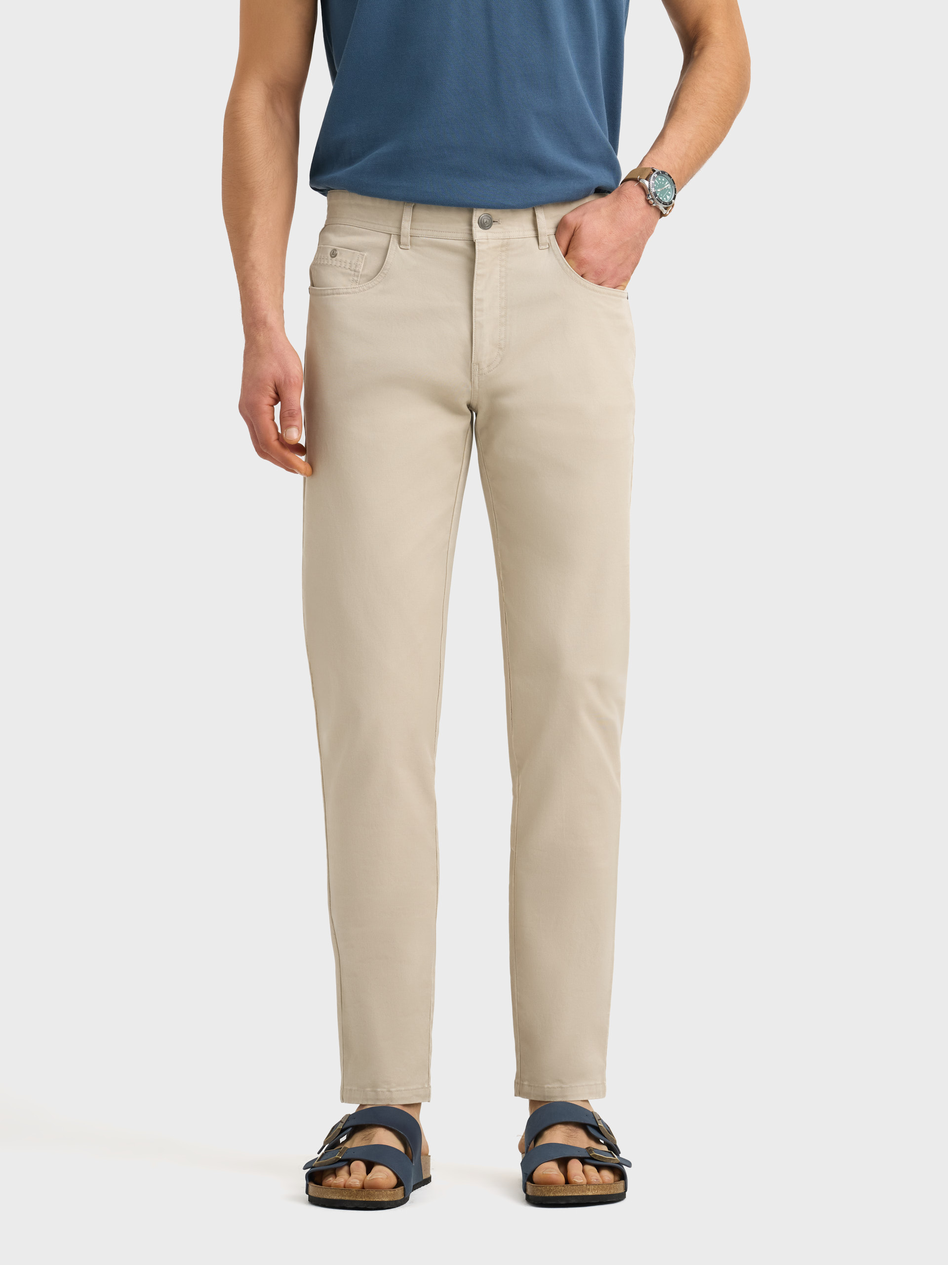 PANTALON PIC PIC BEIGE