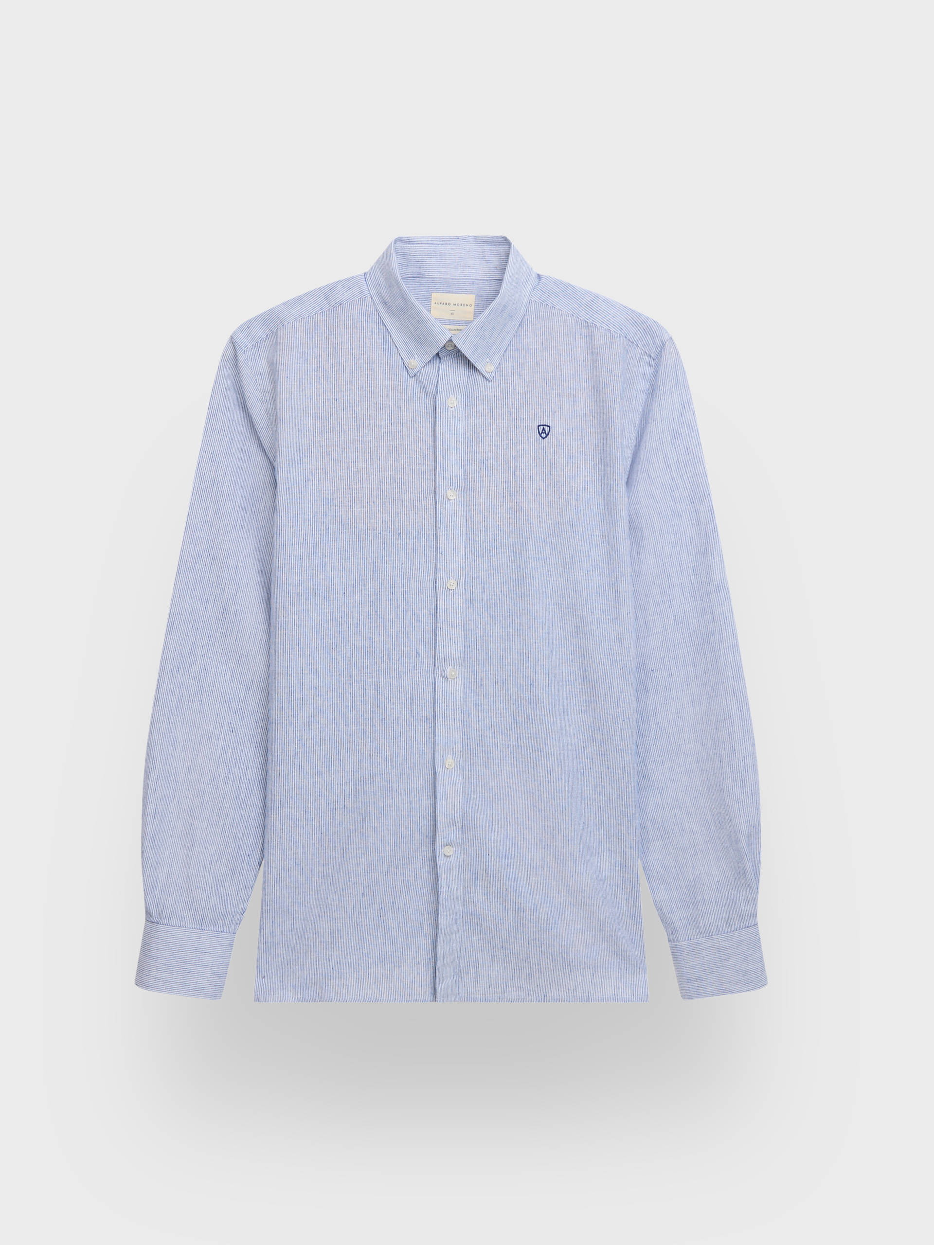 CAMISA LINO MIL RAYAS