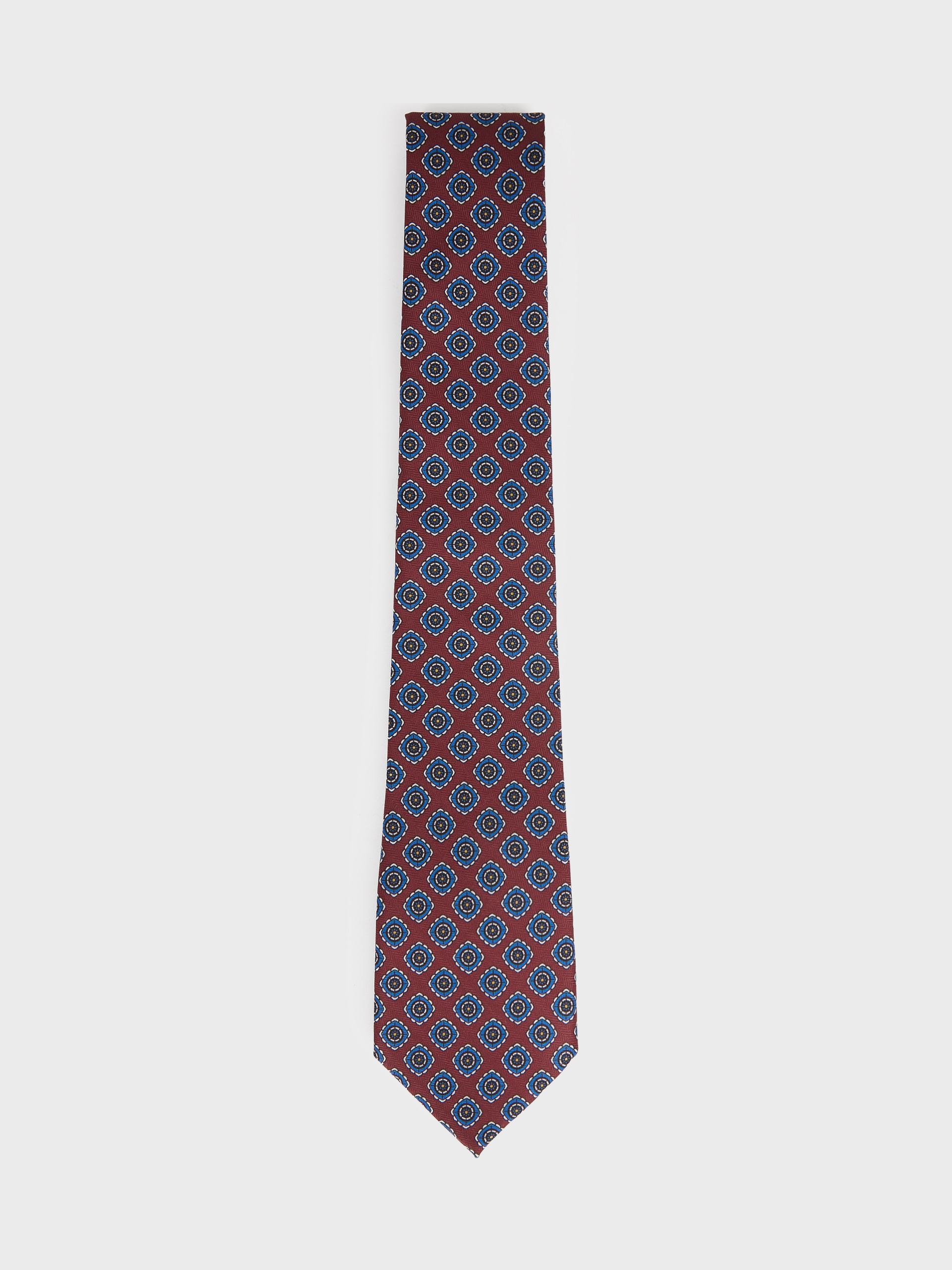 CORBATA PRINTED BURDEOS