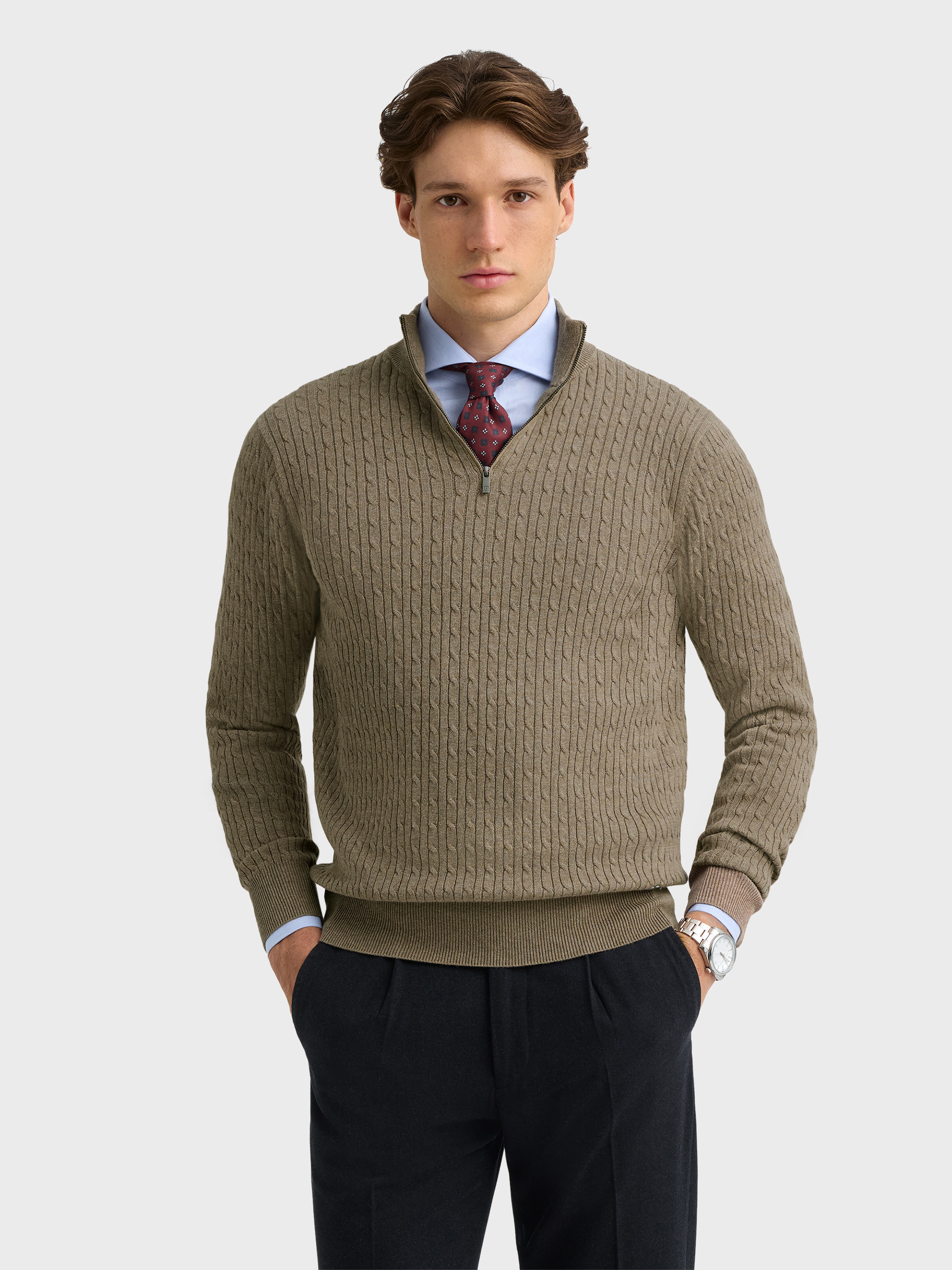 JERSEY BRAIDED CAMEL