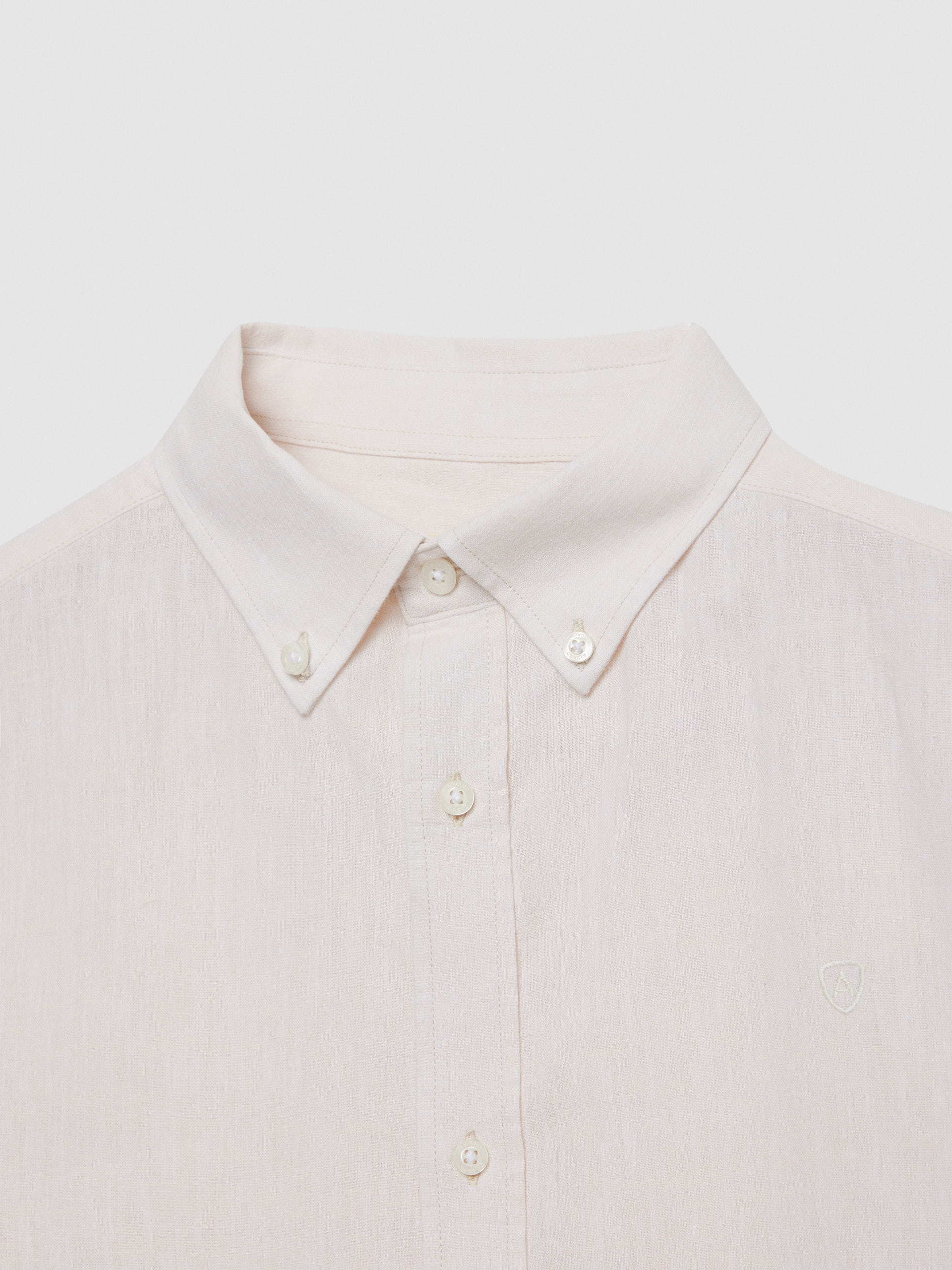 CAMISA LINO C. BOTON