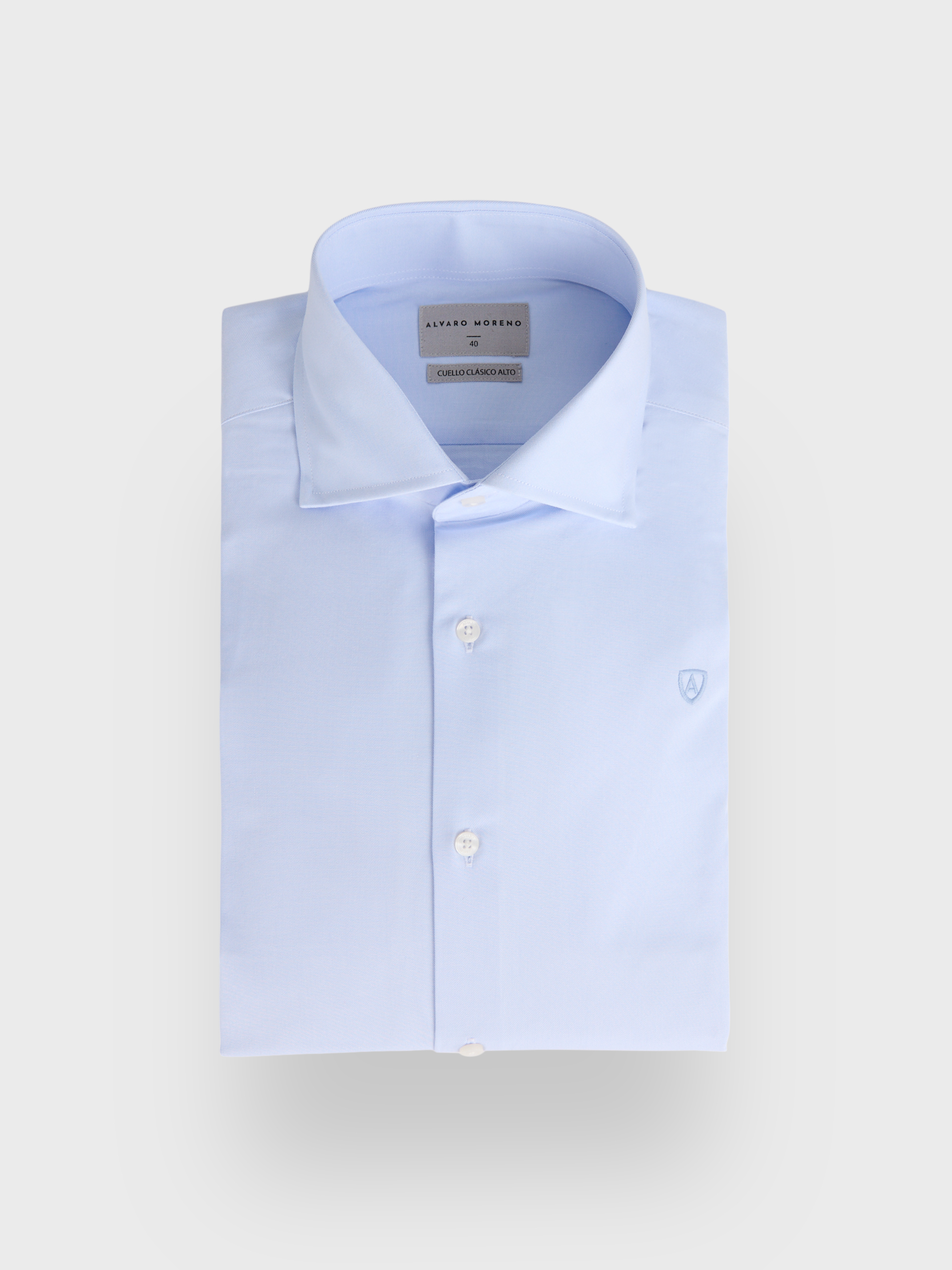 CAMISA ROMA TWILL P.DOBLE CELESTE