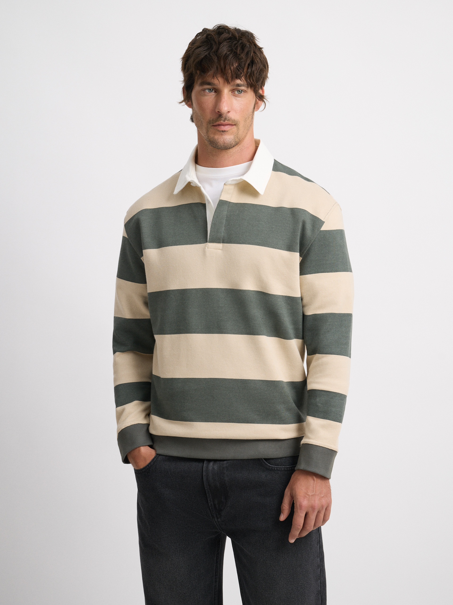 SUDADERA POLO VERDE