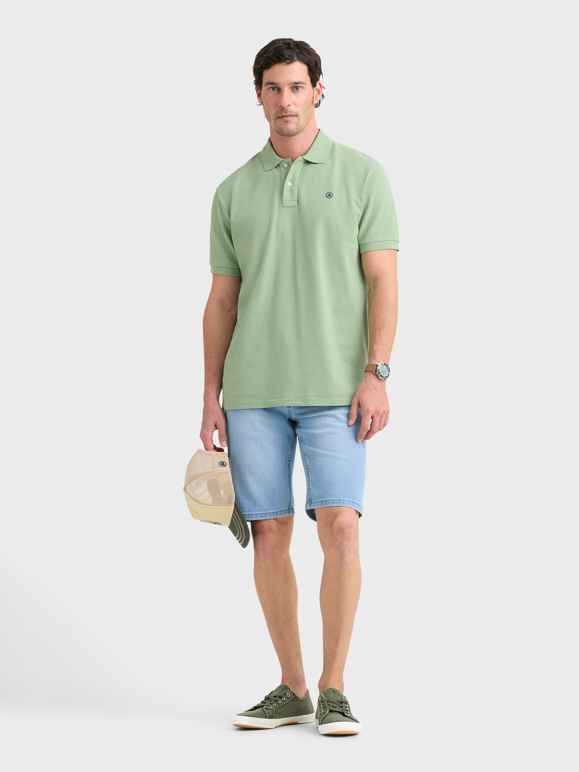 POLO TRENDY VERDE