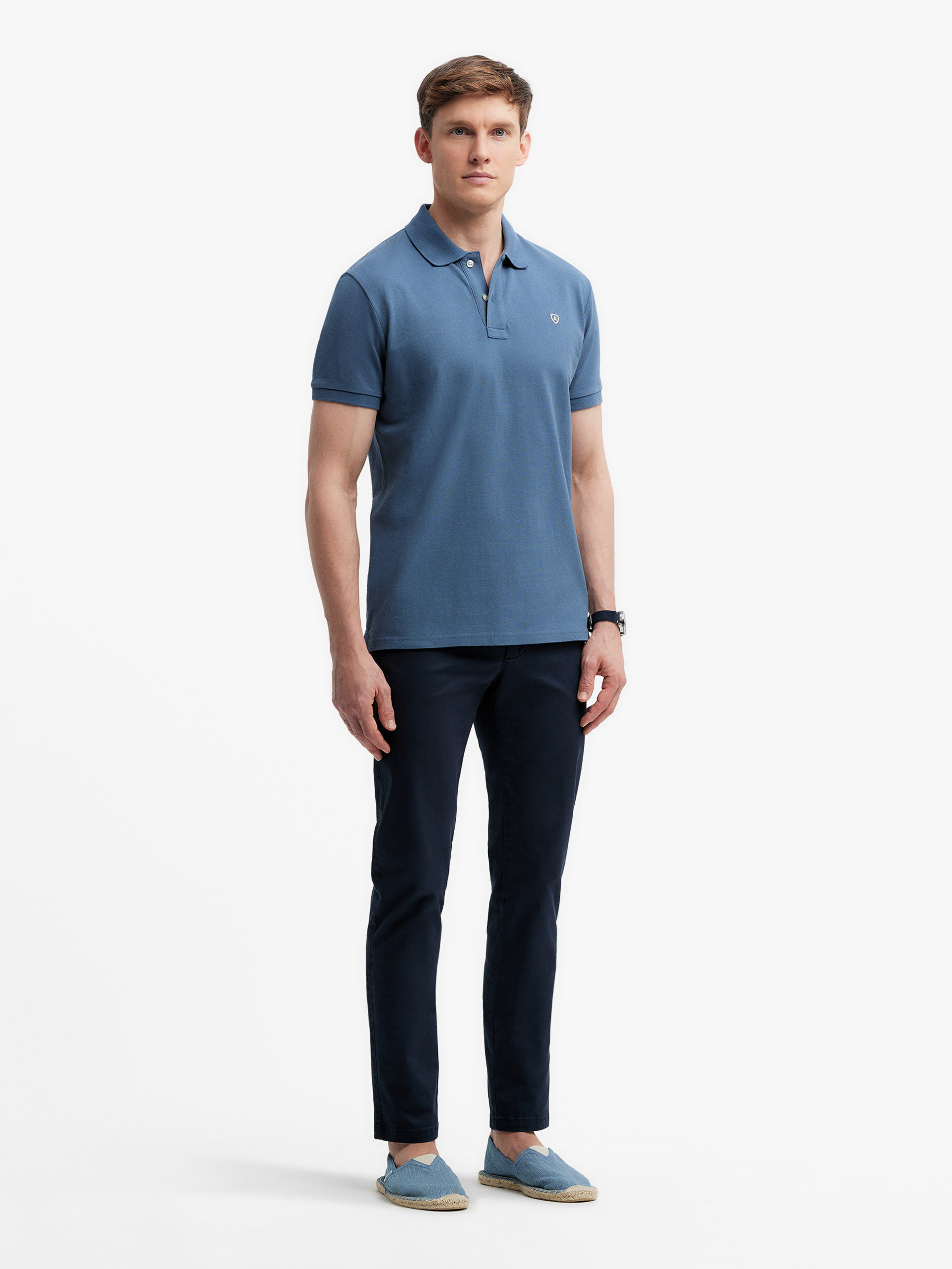 POLO TRENDY AZUL