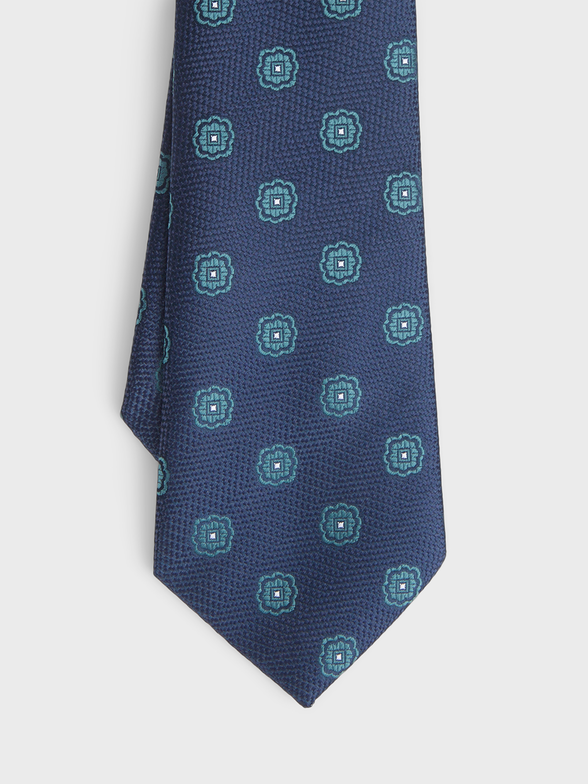 CORBATA JAQUARD MF AZUL