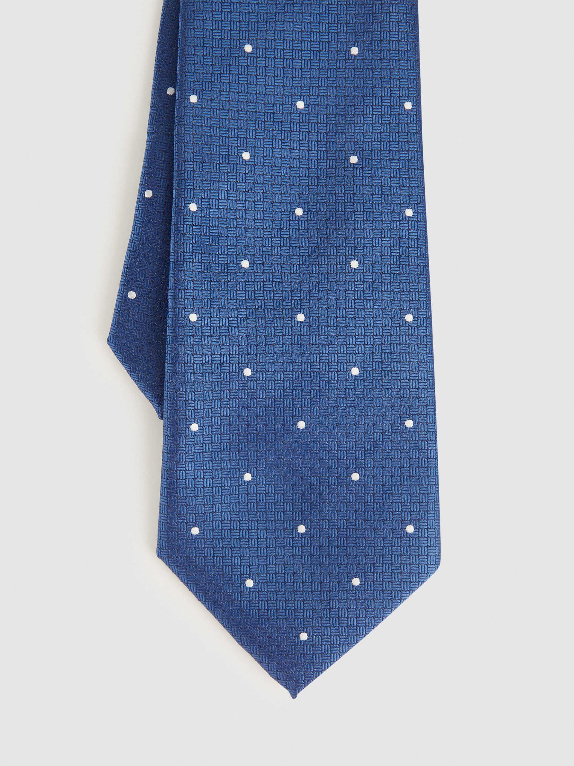 CORBATA JACQUARD MF AZUL