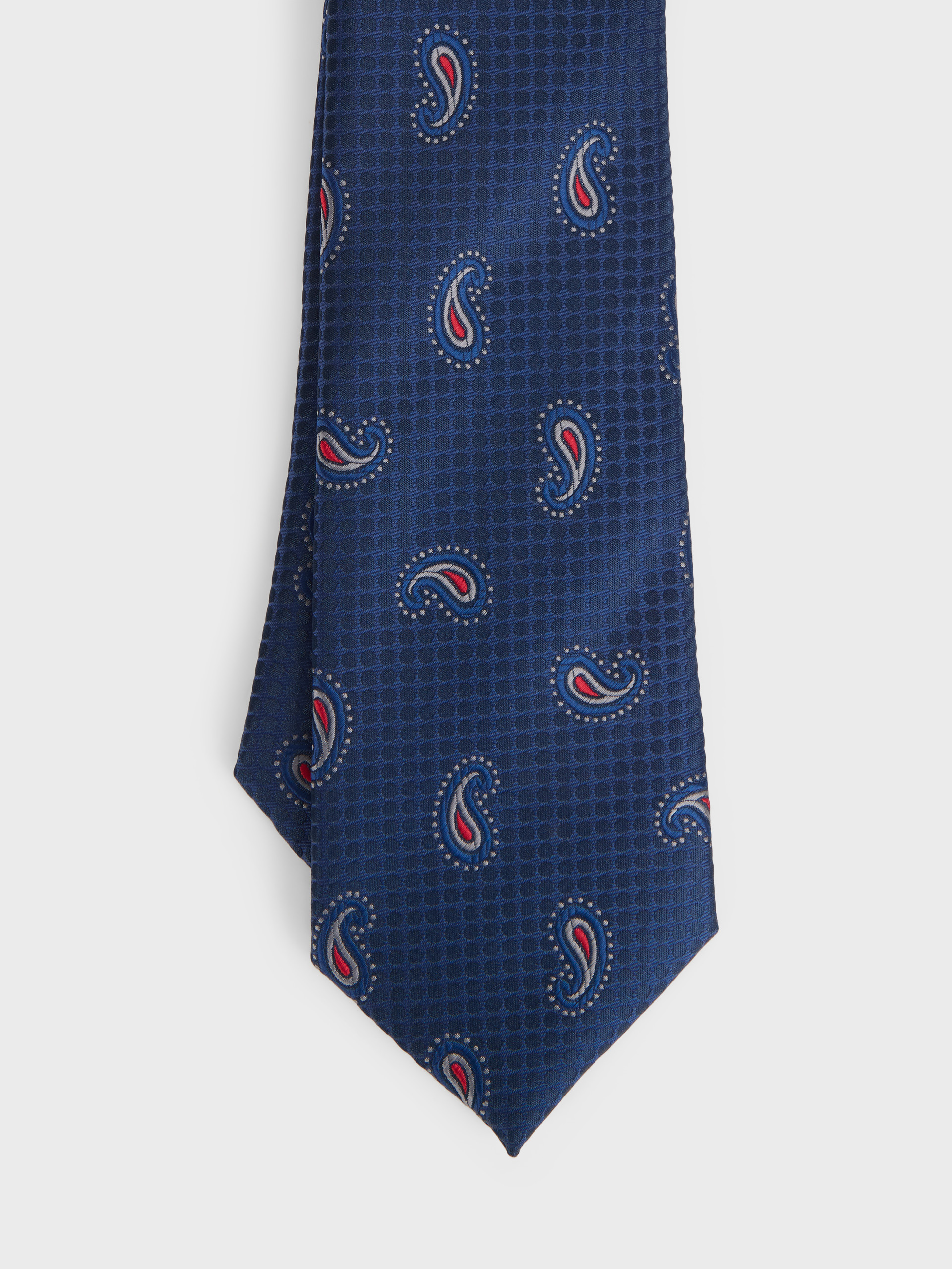 CORBATA JAQUARD MF AZUL