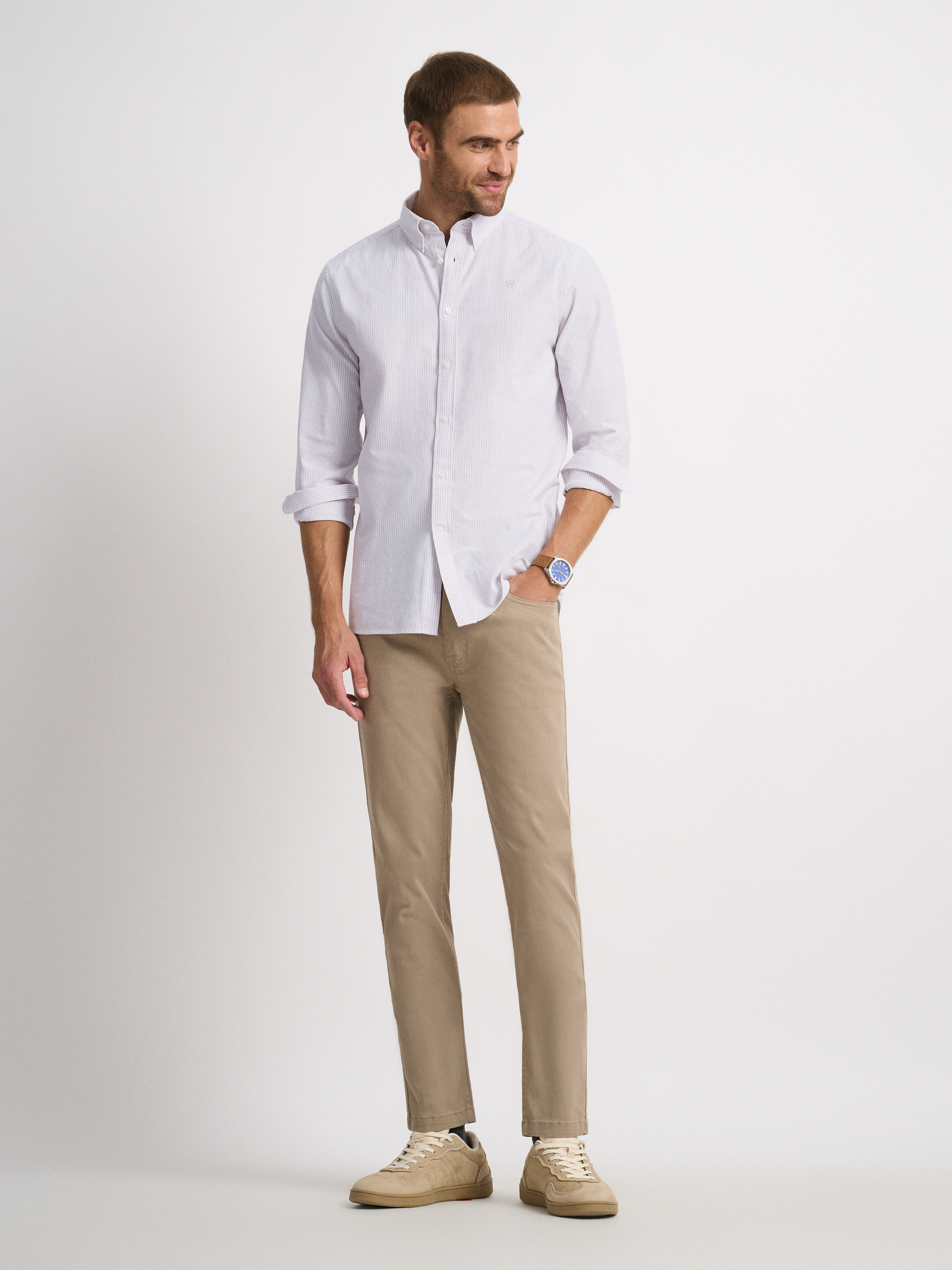 CAMISA OXFORD STRIPES