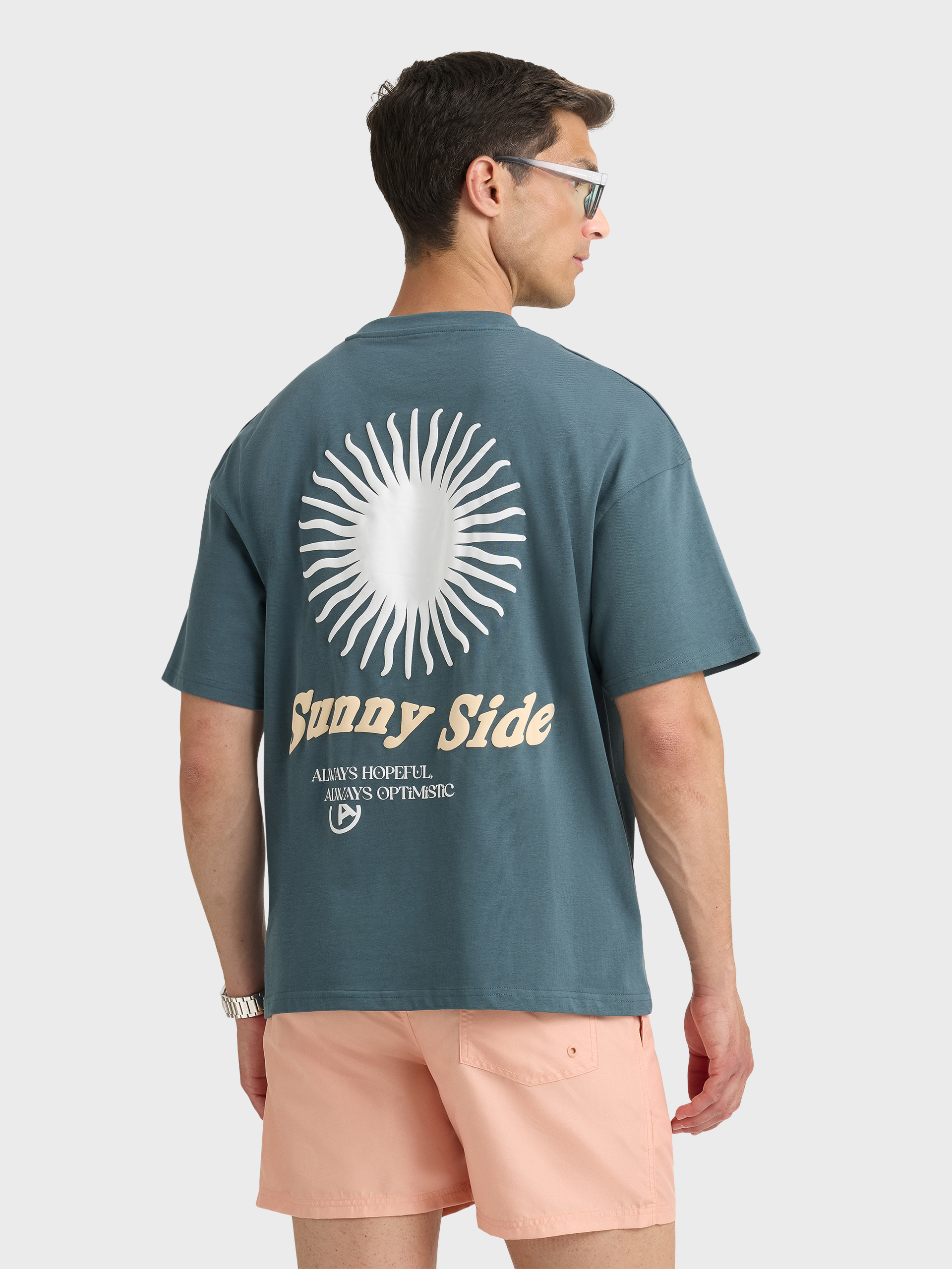 CAMISETA SIDE AZUL