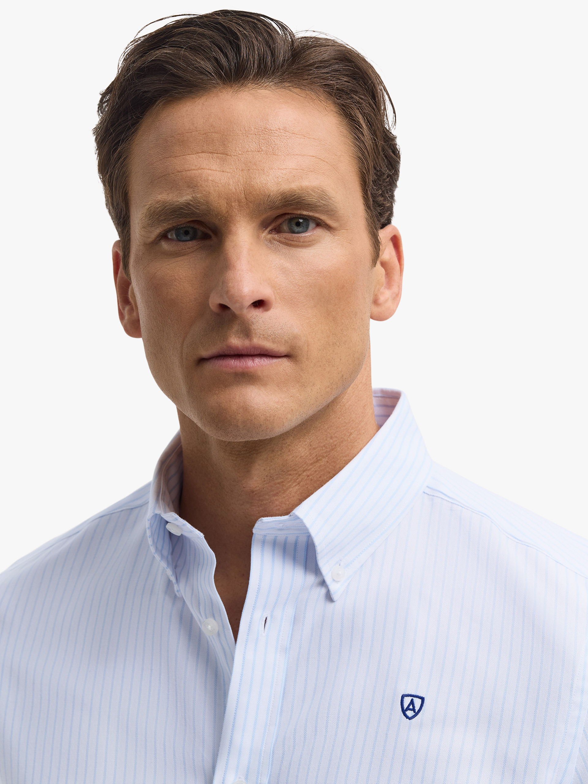 CAMISA RAYAS DUTTON BLANCO