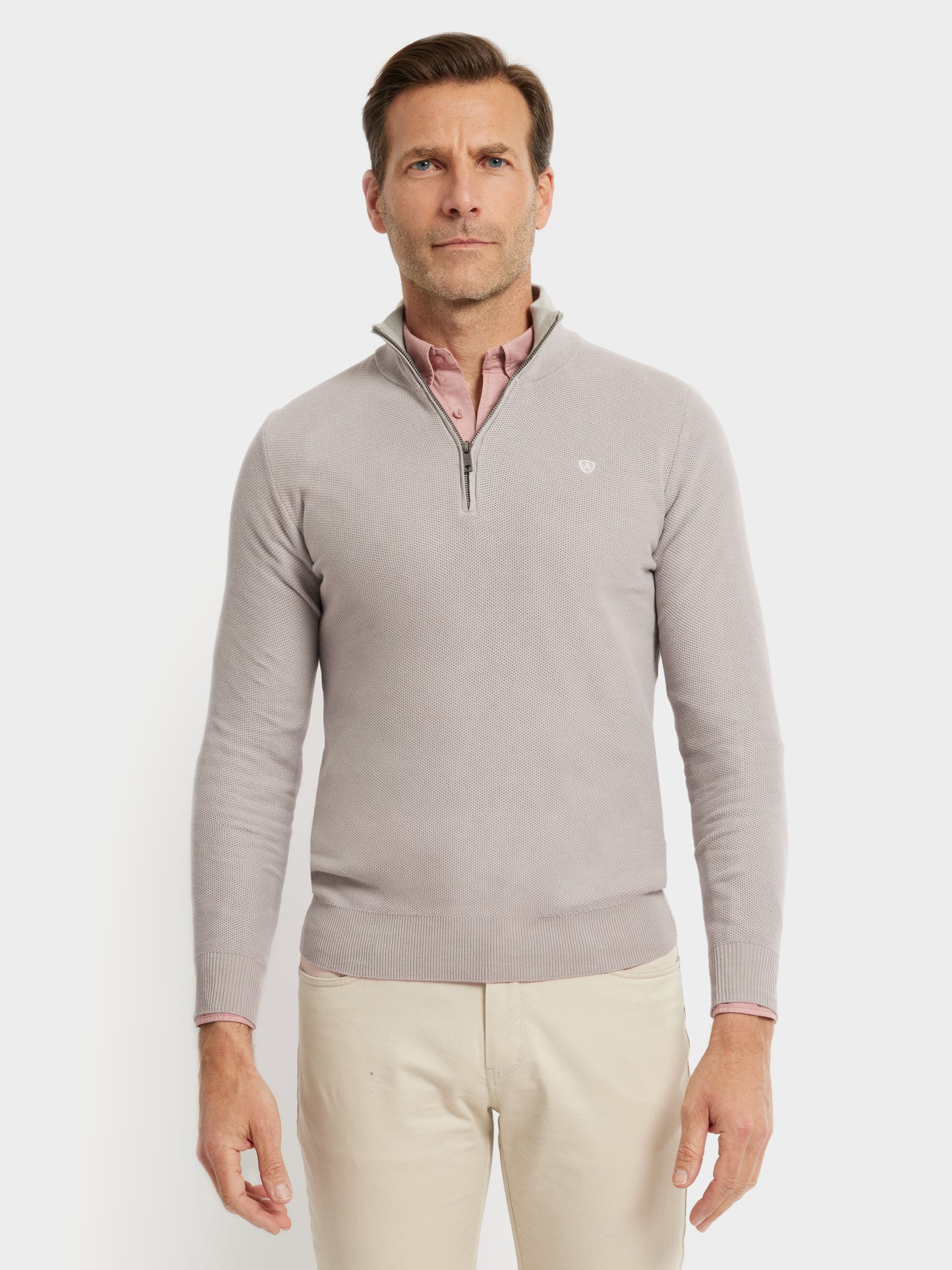 JERSEY CREMALLERA GRIS