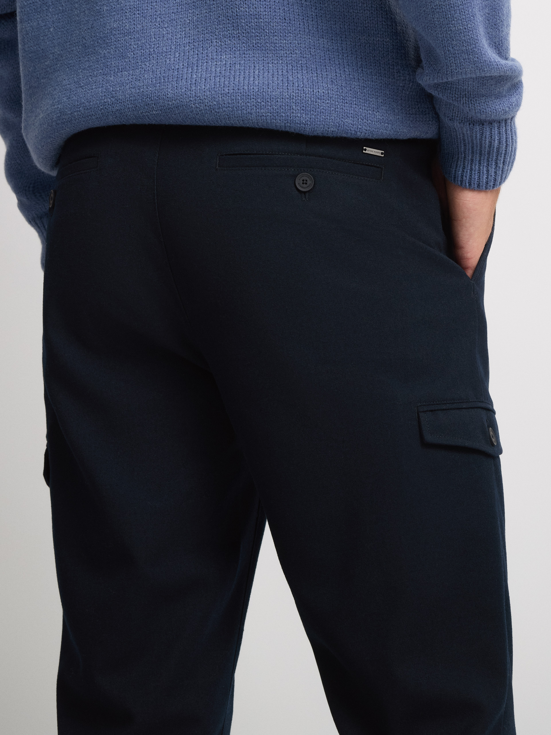 PANTALON CARGO FRANELA