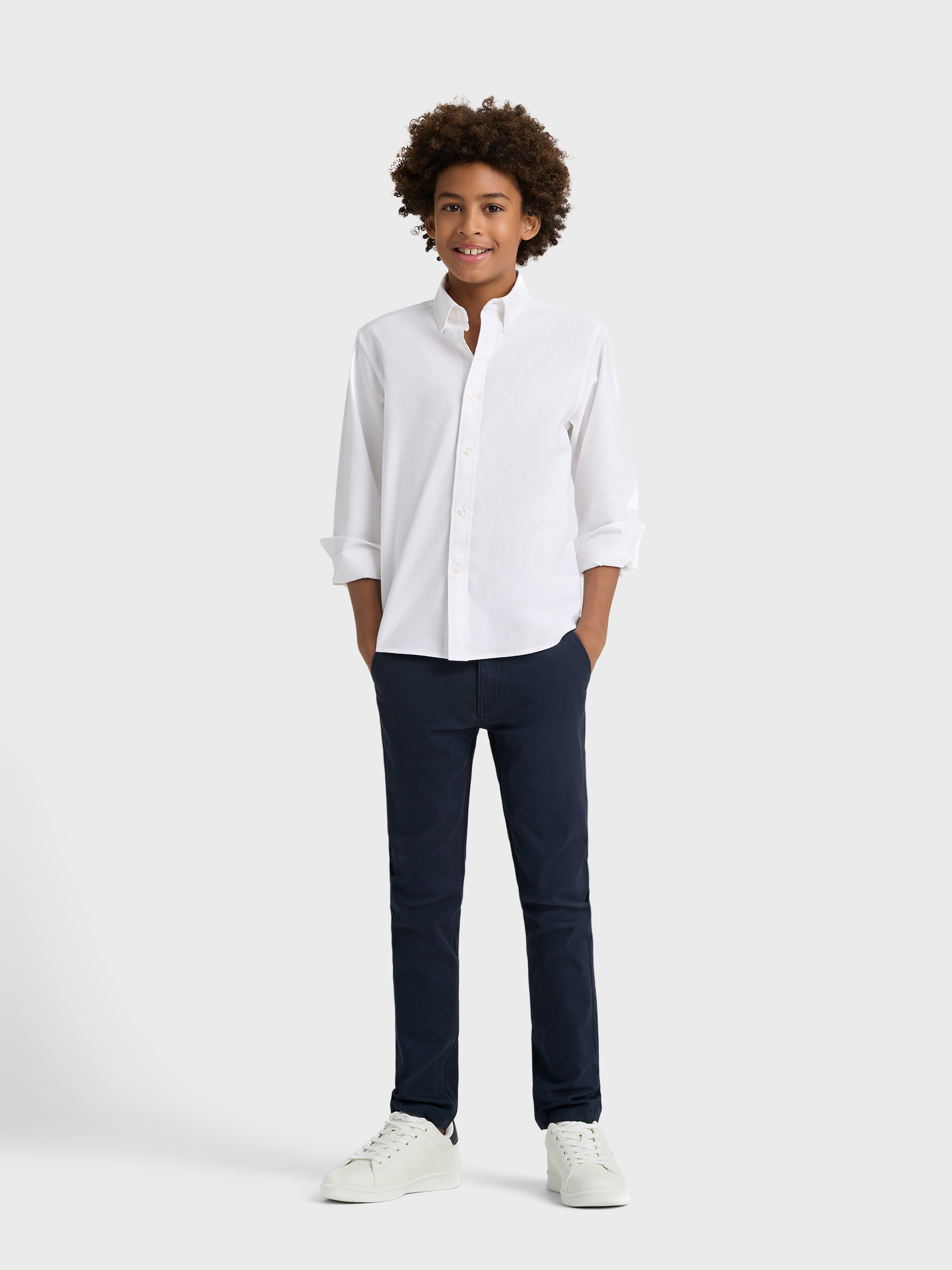 CAMISA OXFORD SOLID KIDS