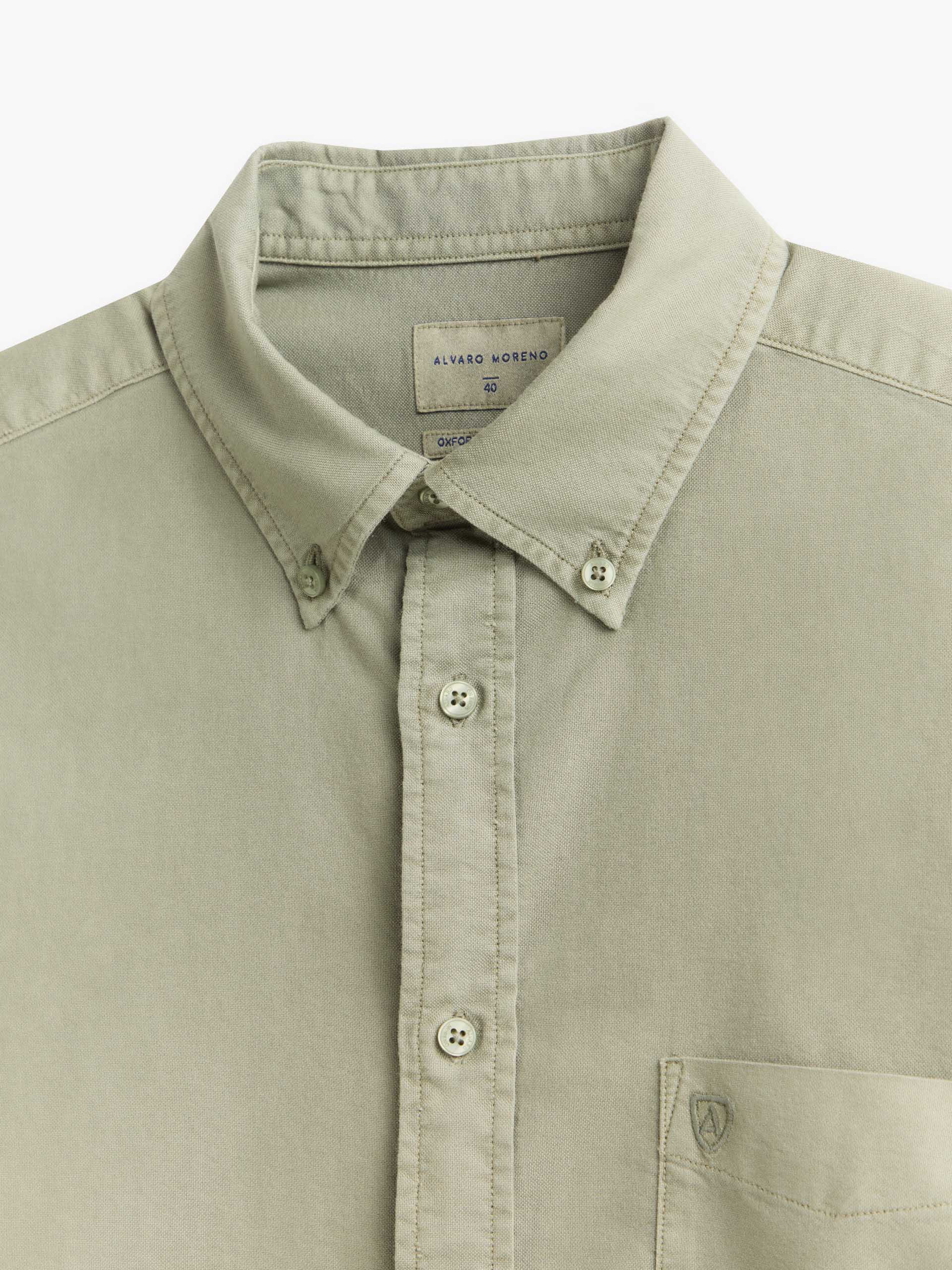 CAMISA OXFORD POCKET DYE
