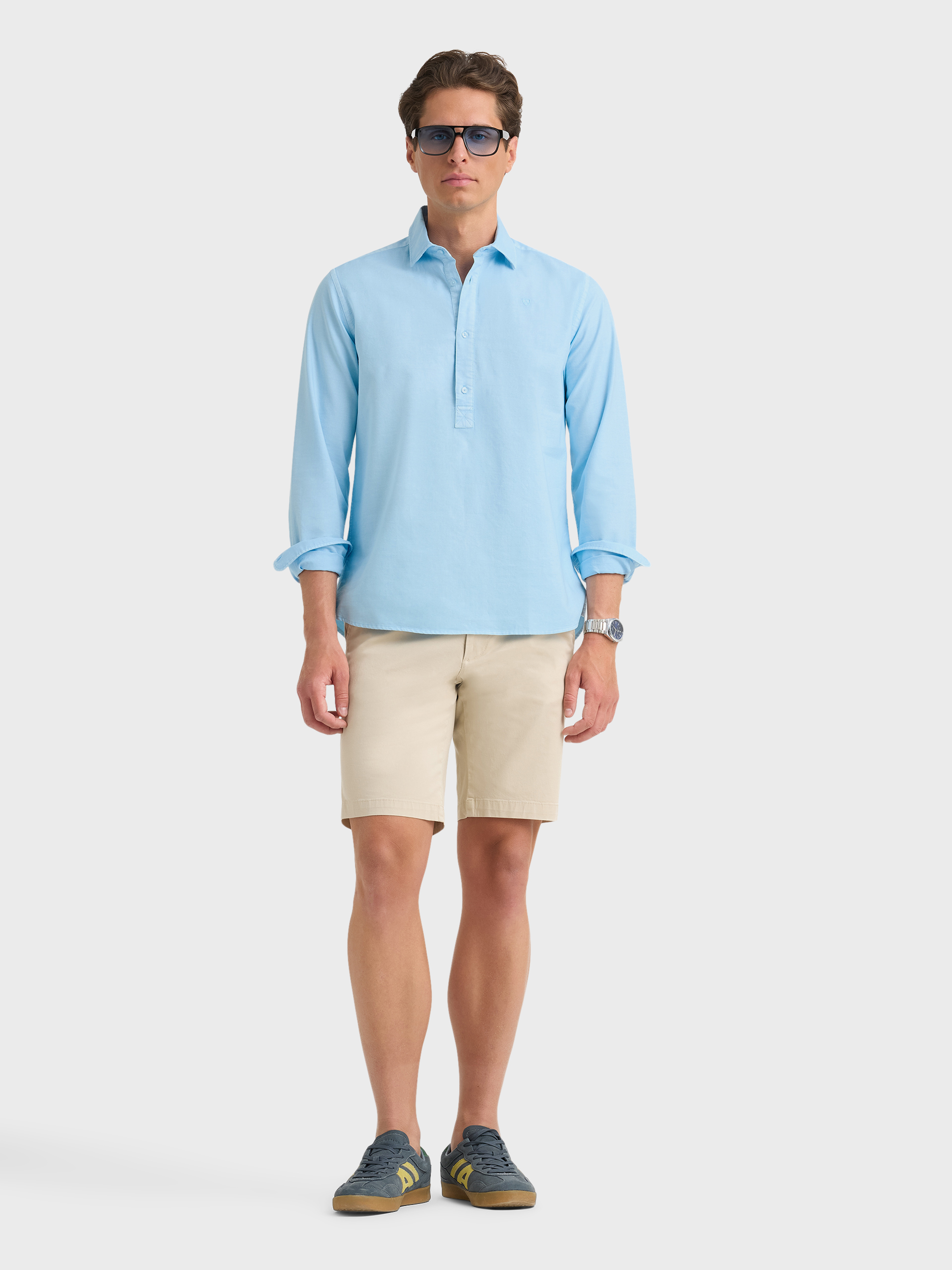 POLERA OXFORD DYE