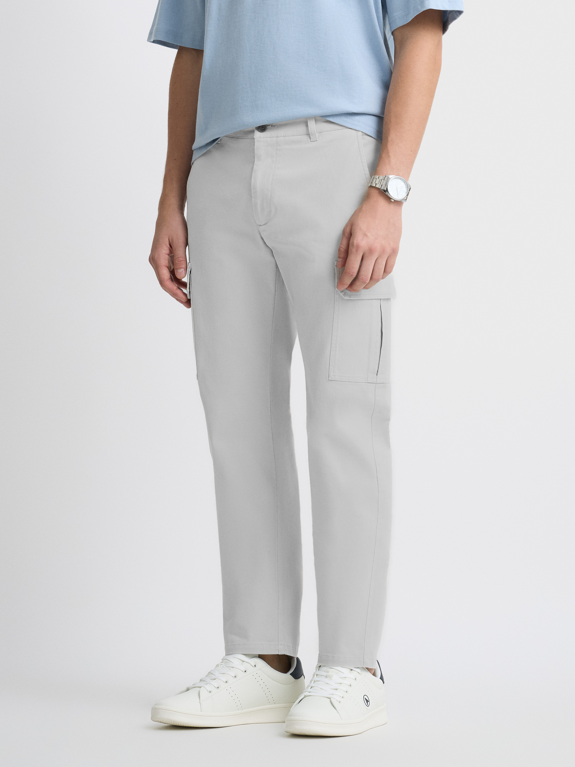 PANTALON CARGO URBAN GRIS