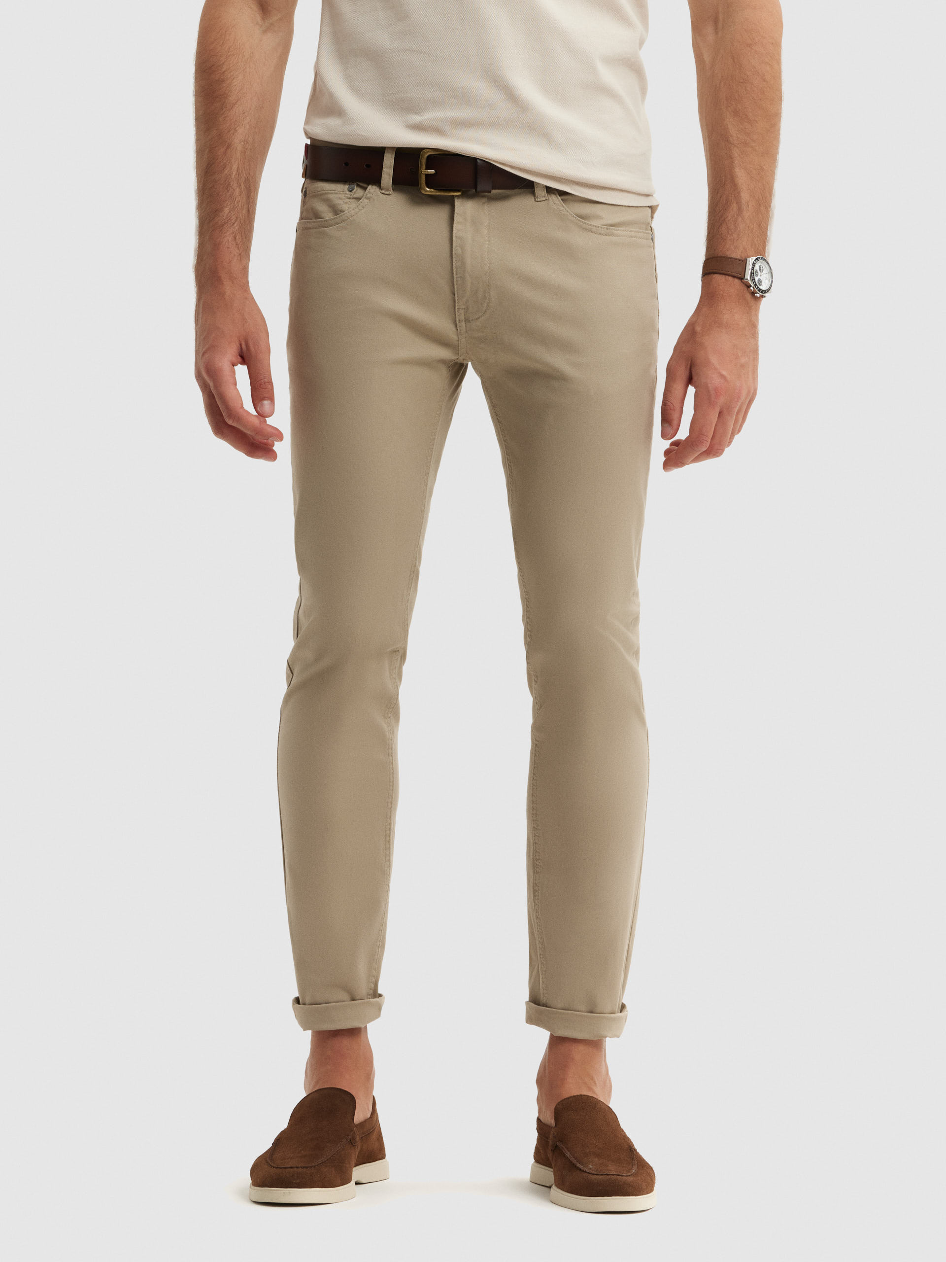 PANTALON 5 BOLSILLOS BEIGE