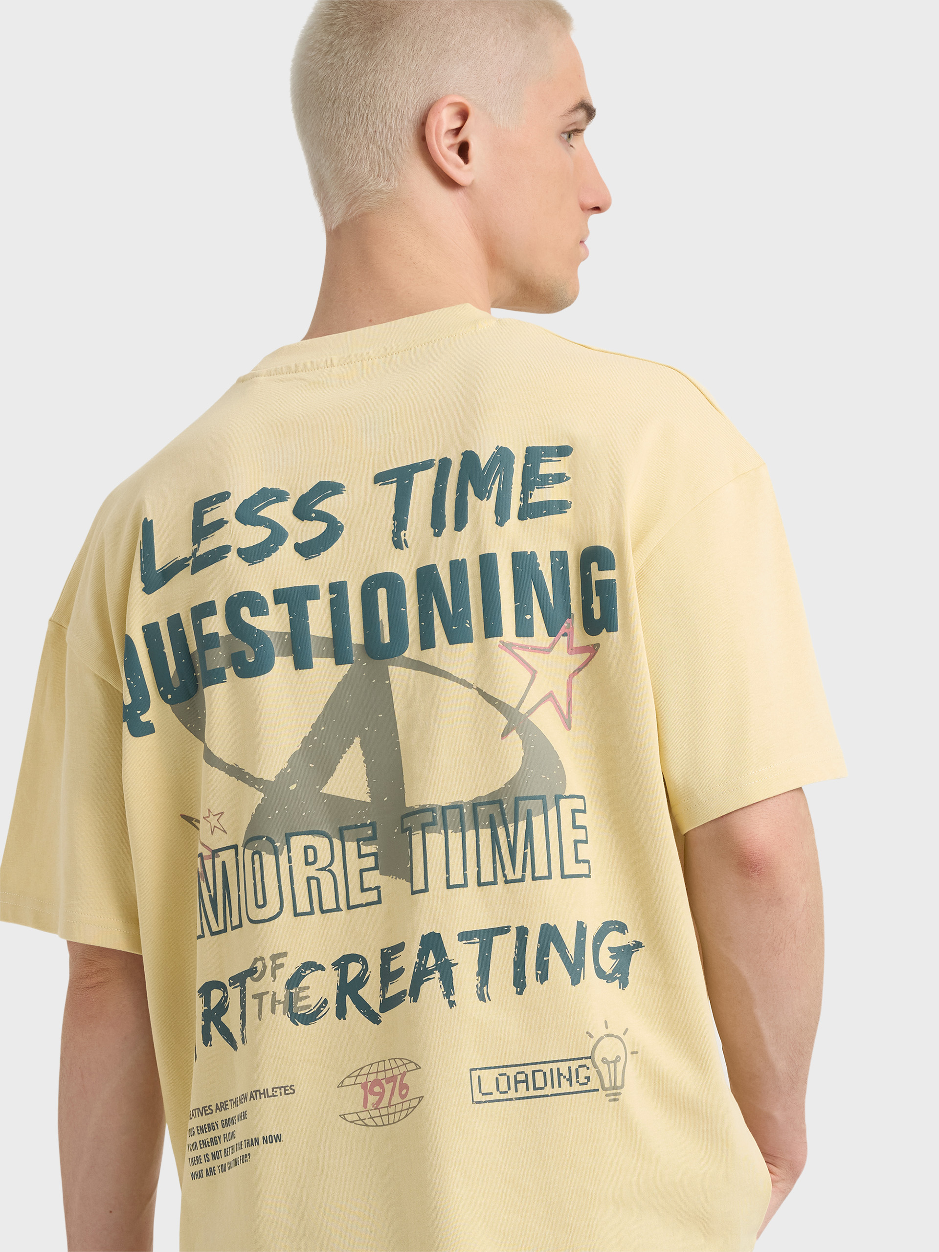 CAMISETA ART AMARILLO